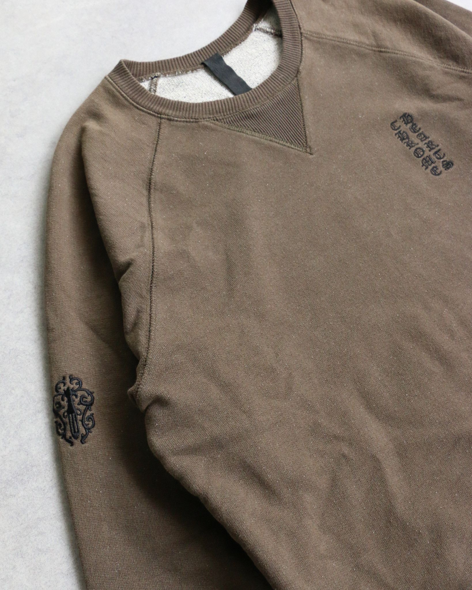 Chrome Hearts Chrome Hearts Y-Not Embroidered Logo Crewneck Size US M / EU 48-50 / 2 - 3 Thumbnail
