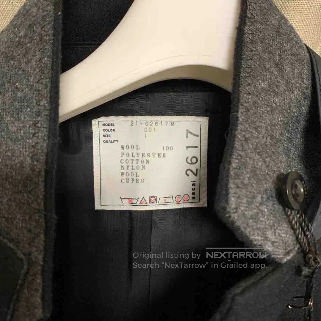 Sacai sacai men's oversized jacket autumn winter. Size US S / EU 44-46 / 1 - 5 Thumbnail