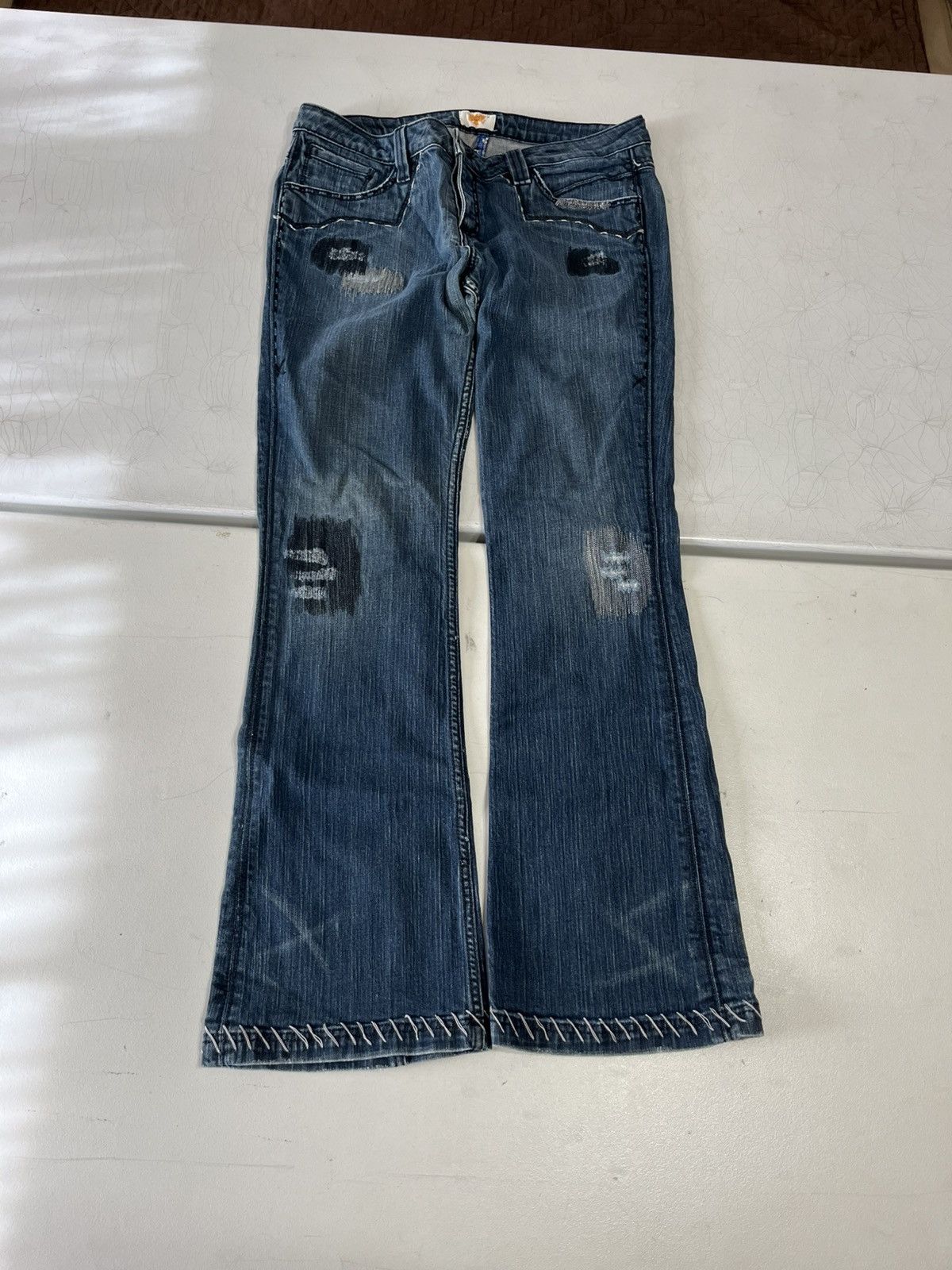 Vintage Y2K antik denim jeans Size 34" / US 12 / IT 48 - 1 Thumbnail