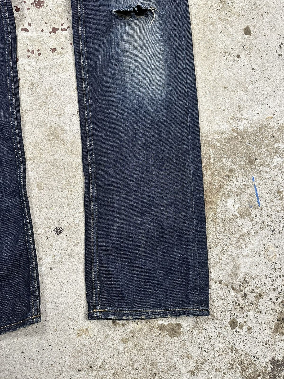 Etro Etro Italia 34 Milano Navy Denim Pants Jeans Flag Size US 34 / EU 50 - 3 Thumbnail