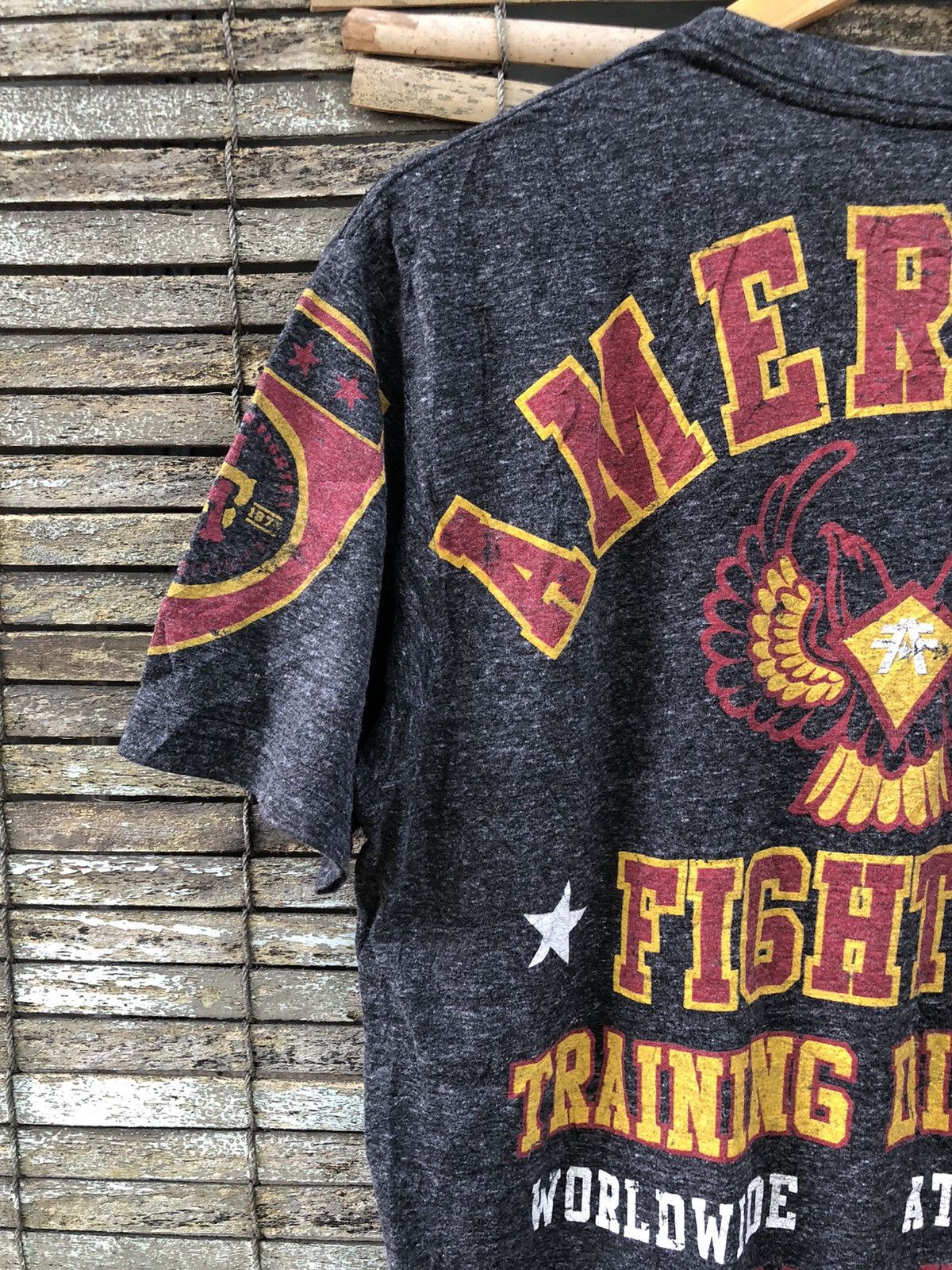 Affliction × Vintage OVP American Fighter By Affliction Tshirt Size US L / EU 52-54 / 3 - 8 Thumbnail