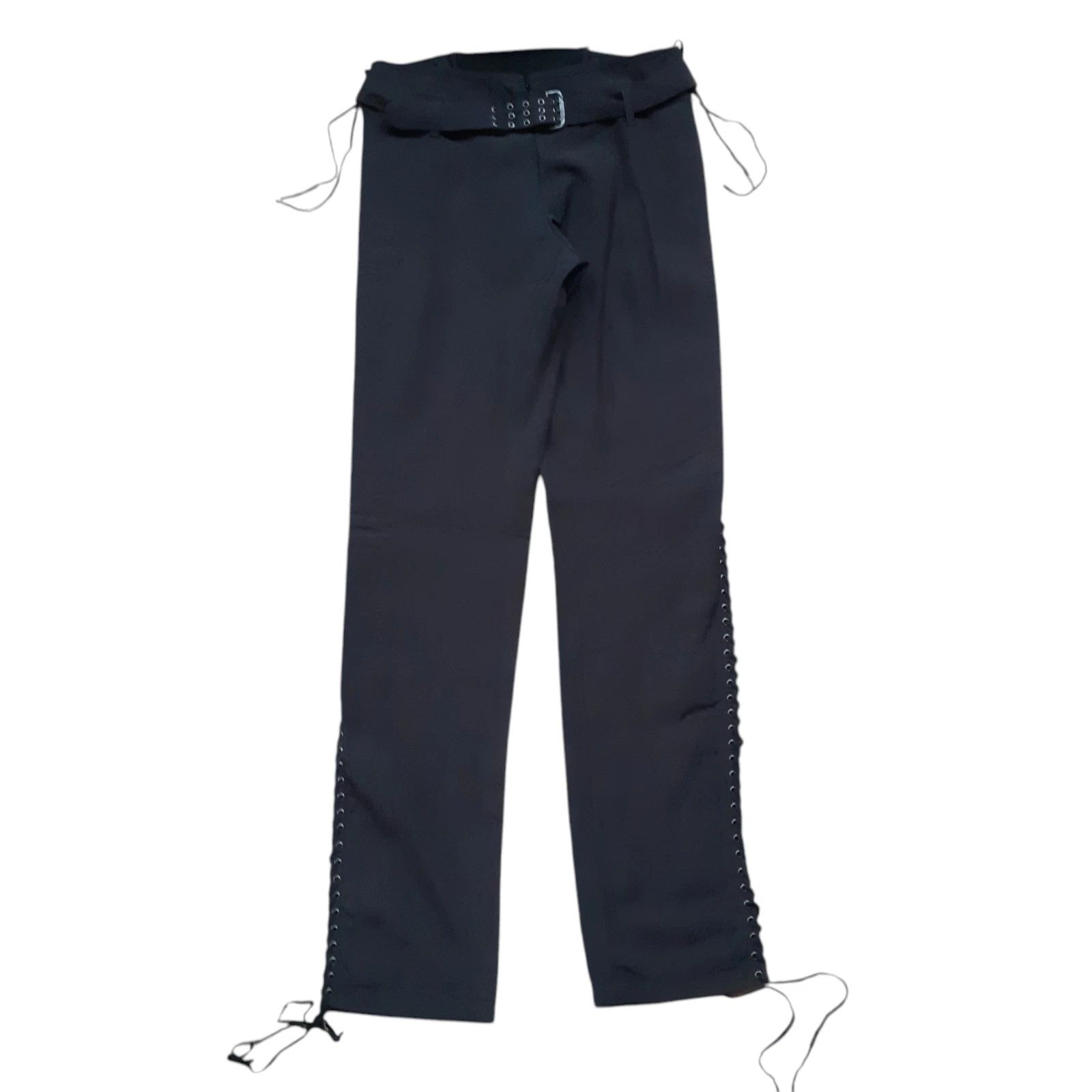 Jean Paul Gaultier Jean Paul Gaultier Femme JPG Lace-UP side drawstring Pants Size 30" / US 8 / IT 44 - 1 Thumbnail