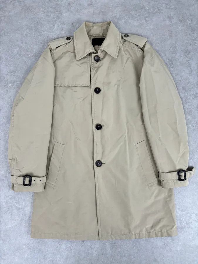 Prada AW2011 Prada Beige Classy Trench Coat Size US M / EU 48-50 / 2 - 1 Thumbnail