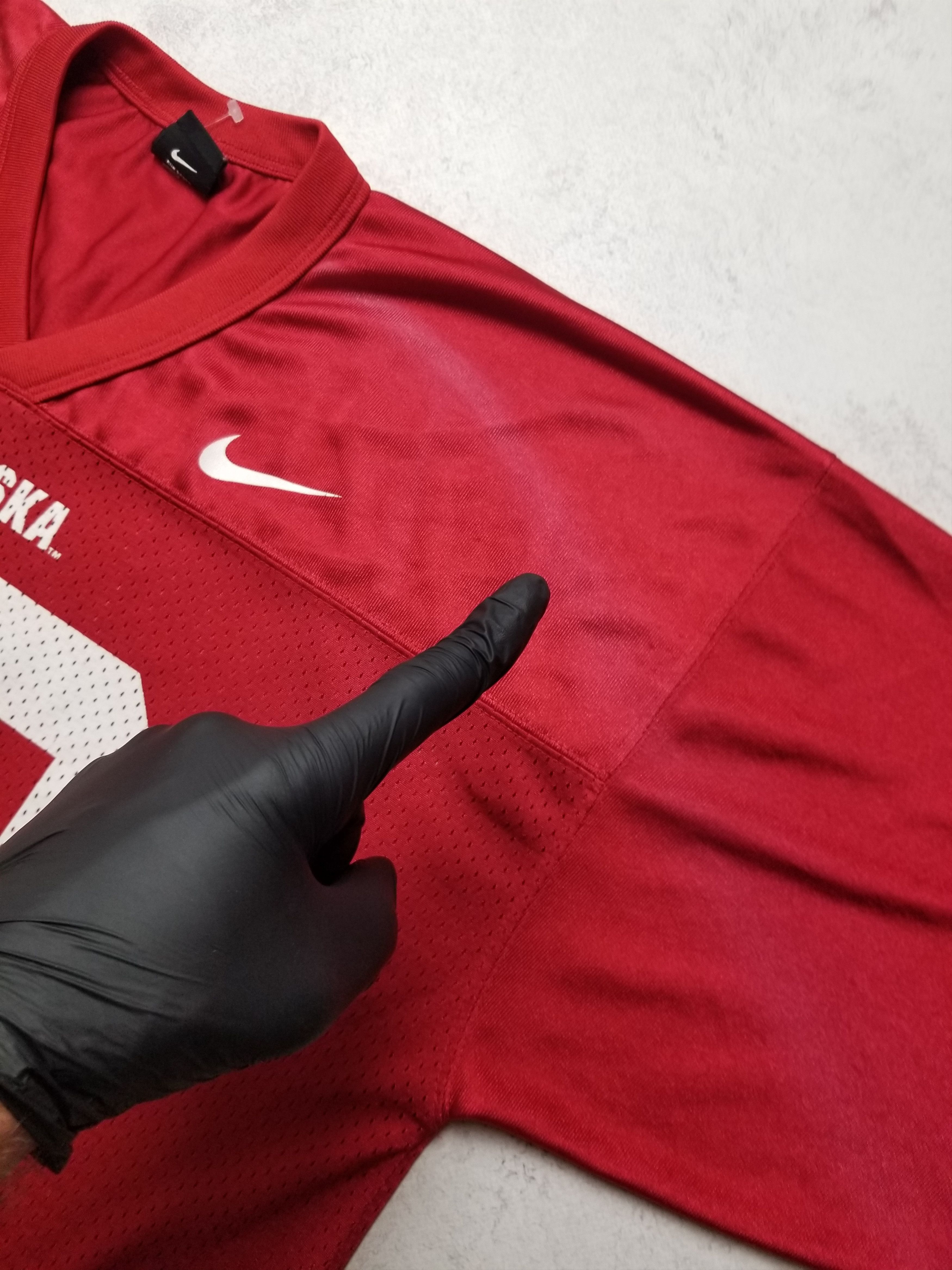 Nike Vintage Nike Nebraska Cornhuskers #30 NFL Jersey Size US L / EU 52-54 / 3 - 17 Thumbnail