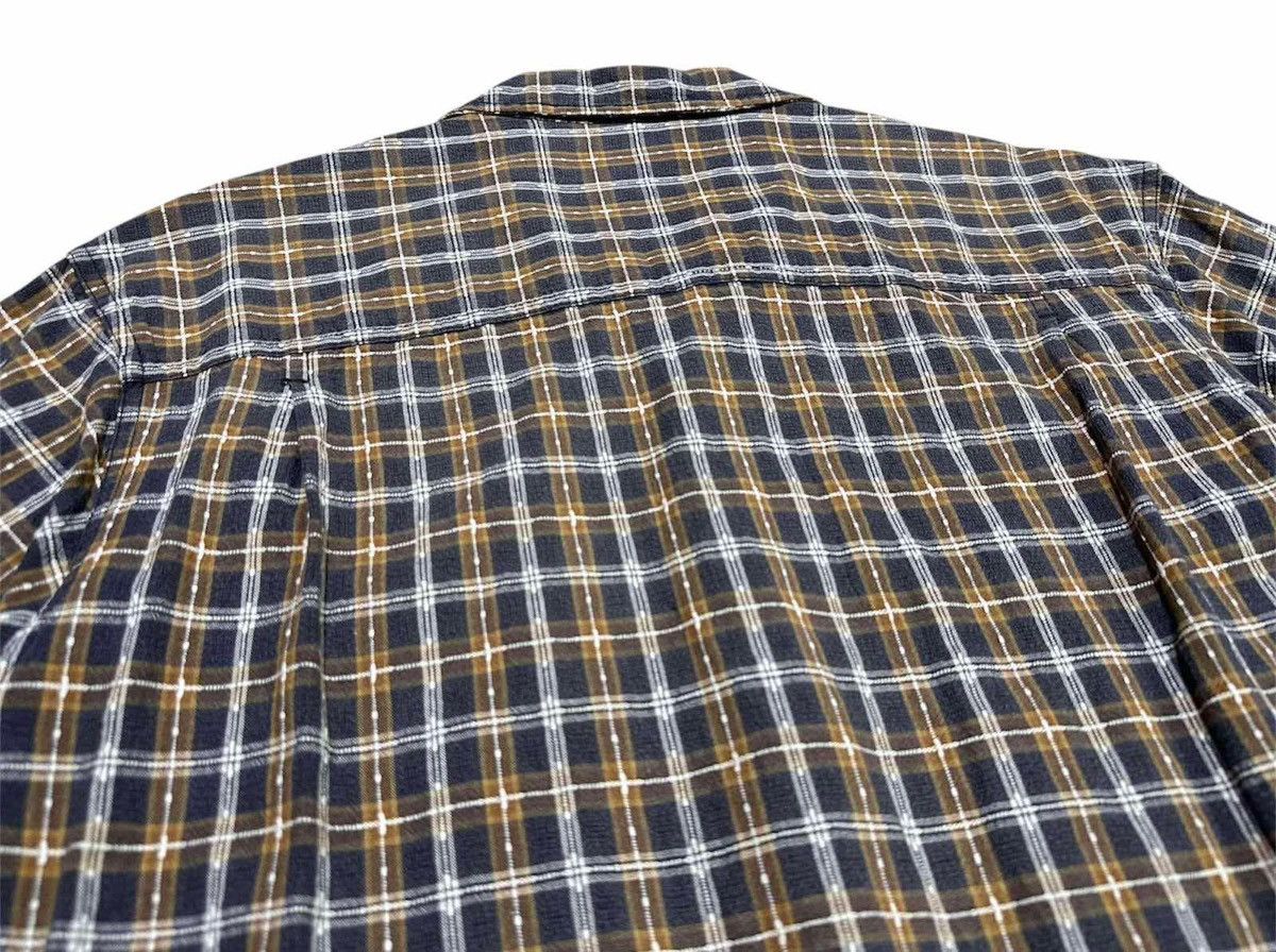 Kansai Yamamoto 🔥Vintage Kansai Yamamoto Shirt Plaid Short Sleeve Size US L / EU 52-54 / 3 - 8 Thumbnail