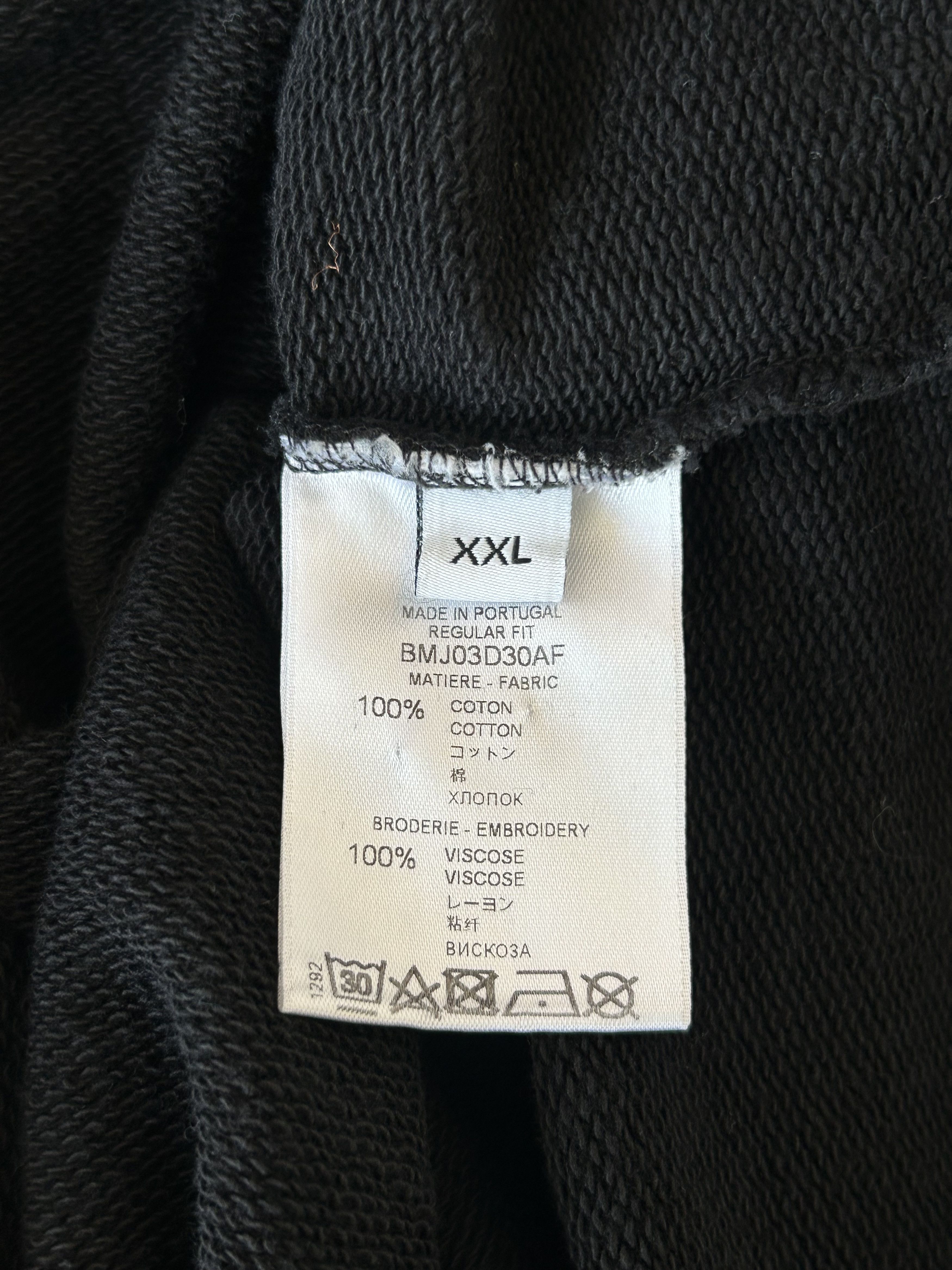 Givenchy Givenchy Black & Multicolor Signature Logo Hoodie Size US XXL / EU 58 / 5 - 4 Thumbnail