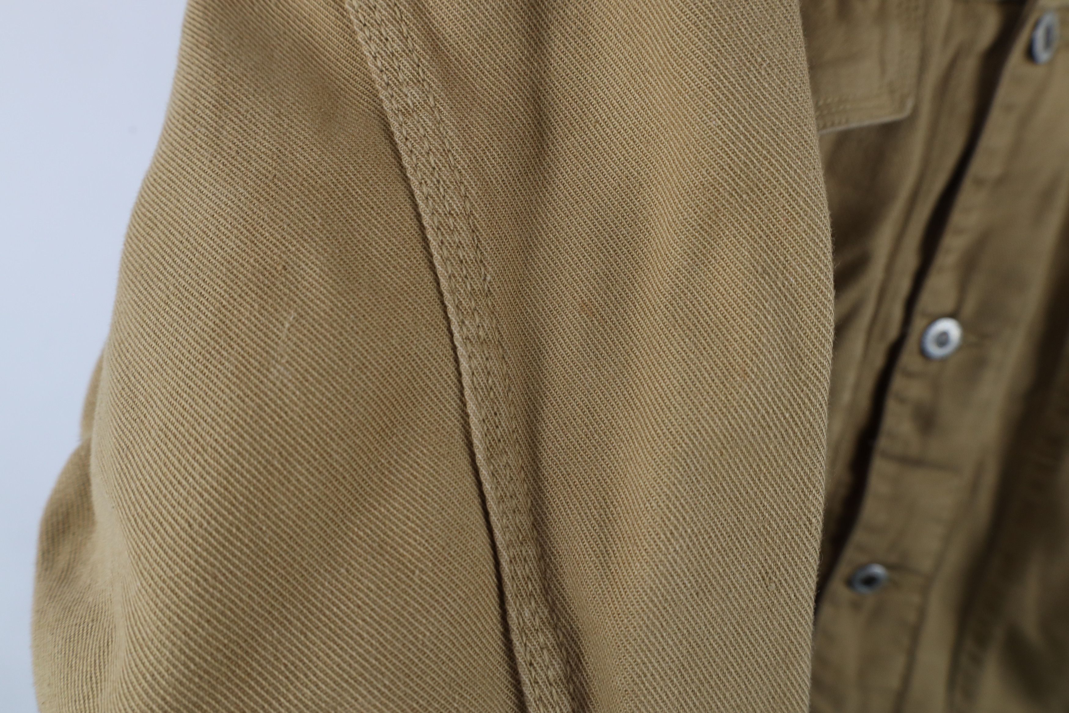 Vintage Vintage 90s Streetwear Corduroy Collar Denim Trucker Jacket Size US L / EU 52-54 / 3 - 7 Thumbnail