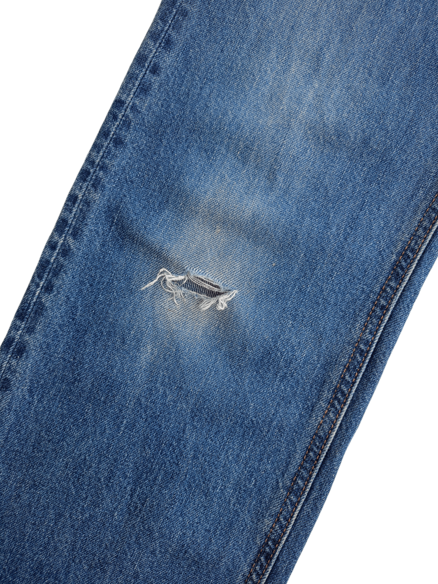 Kaihara Denim × Uniqlo × Vintage UNIQLO Regular, Straight Cut Vintage Denim Size 24" / US 00 / IT 34 - 8 Thumbnail