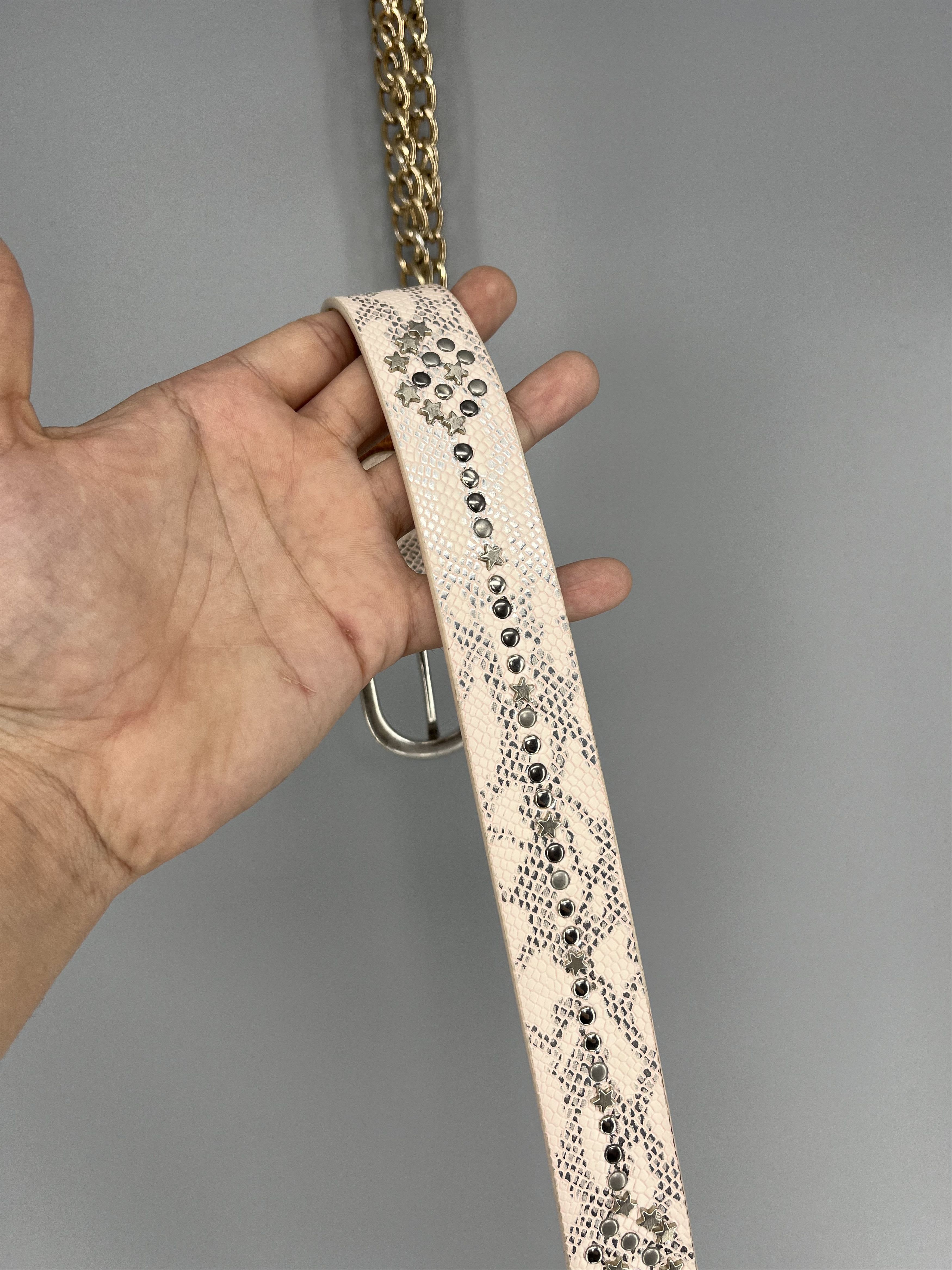 Japanese Brand Vintage 90s Punk Belt Leather Band Rock Y2K 90s Y2K Size ONE SIZE - 5 Thumbnail