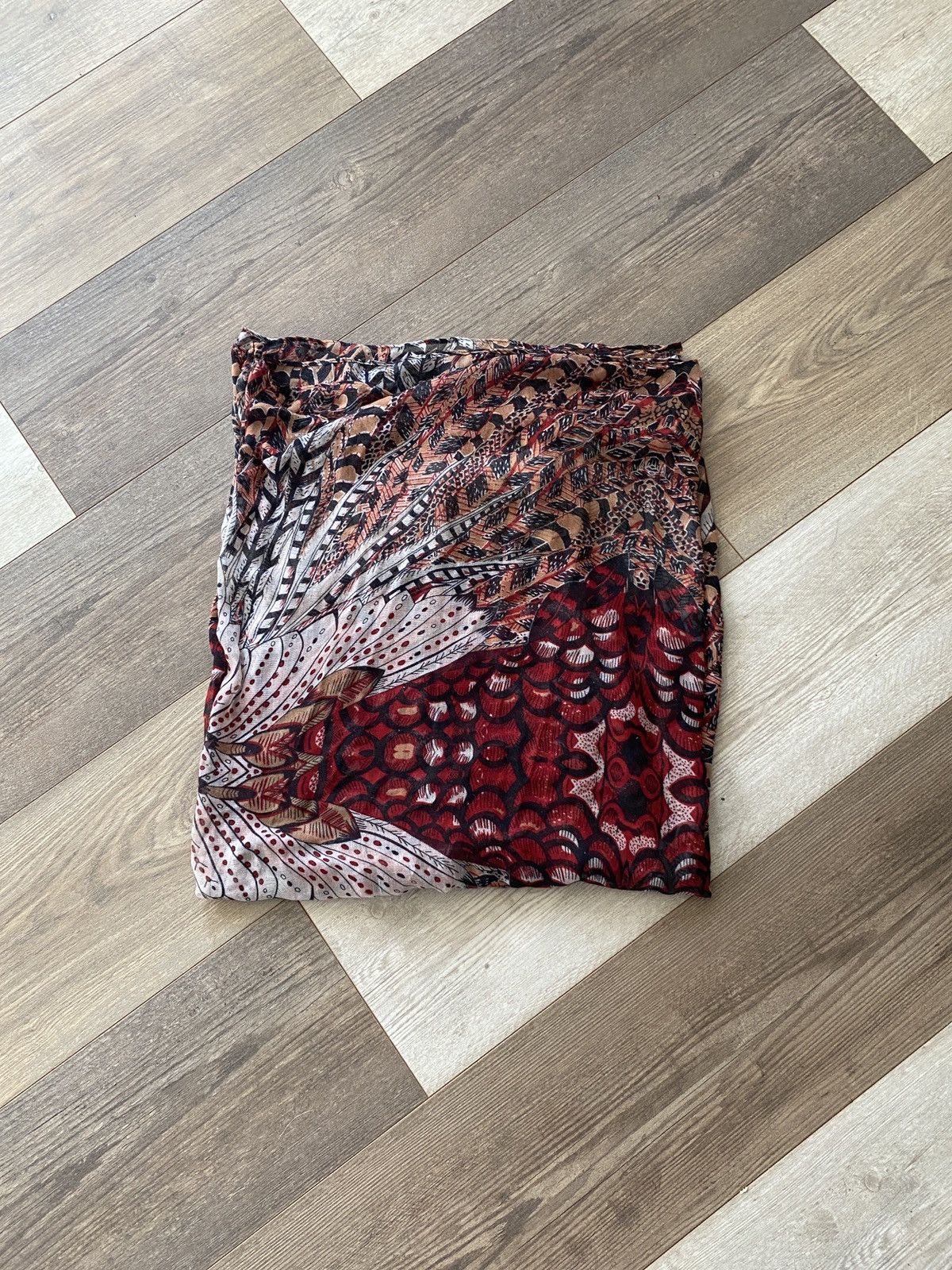Other VINTAGE CHARLOTTE RUSSE MULTI PRINT PULLOVER SCARF Size ONE SIZE - 2 Thumbnail