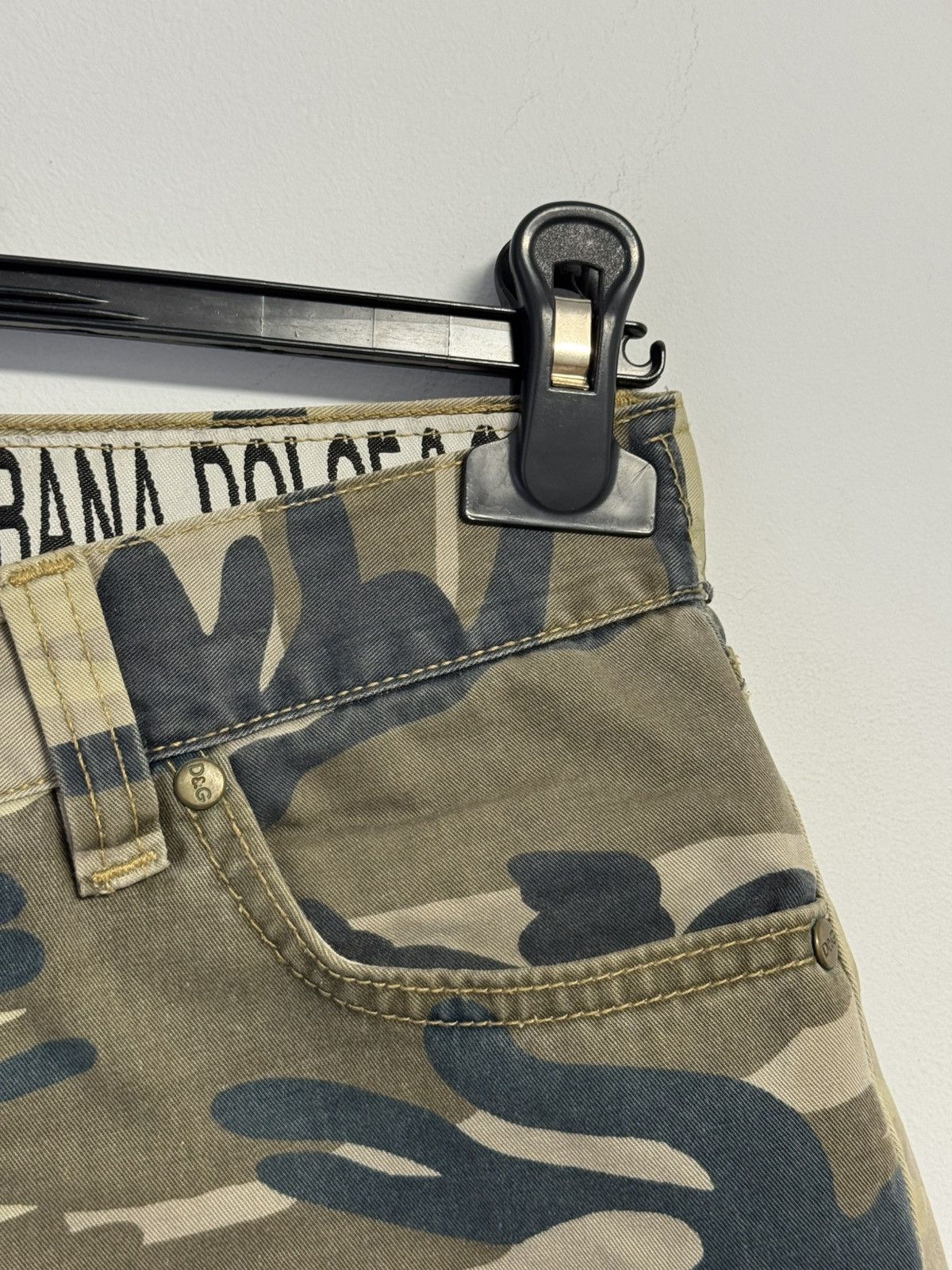Dolce & Gabbana Dolce & Gabbana Vintage Women’s Shorts Camo style 90’s Size 29" - 5 Thumbnail