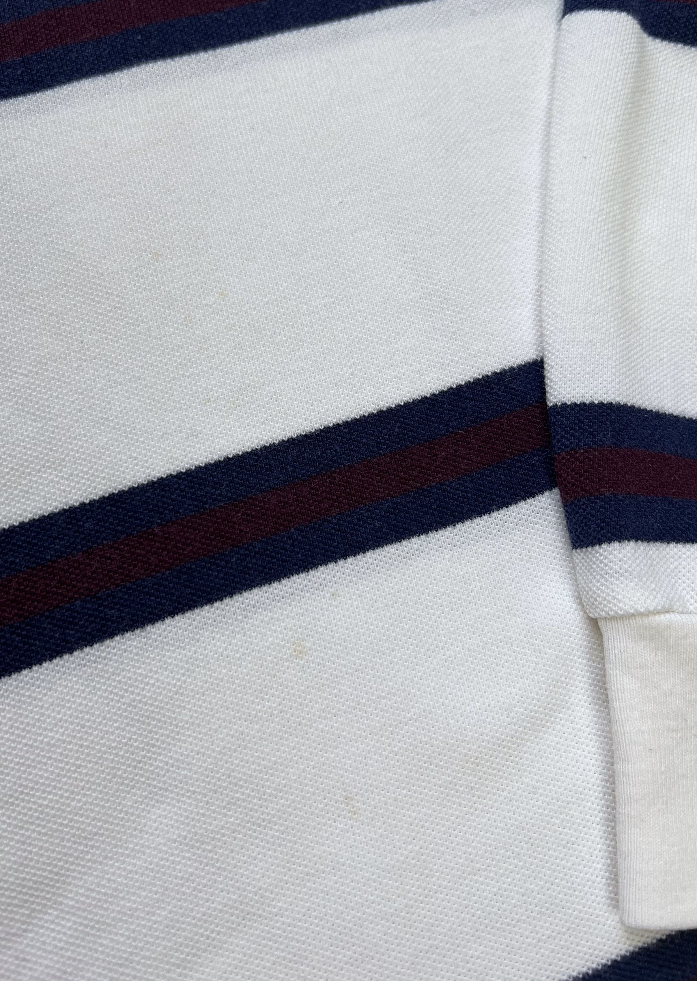 Polo Ralph Lauren Vintage Polo Ralph Lauren Striped Rugby Shirt Size US L / EU 52-54 / 3 - 15 Thumbnail