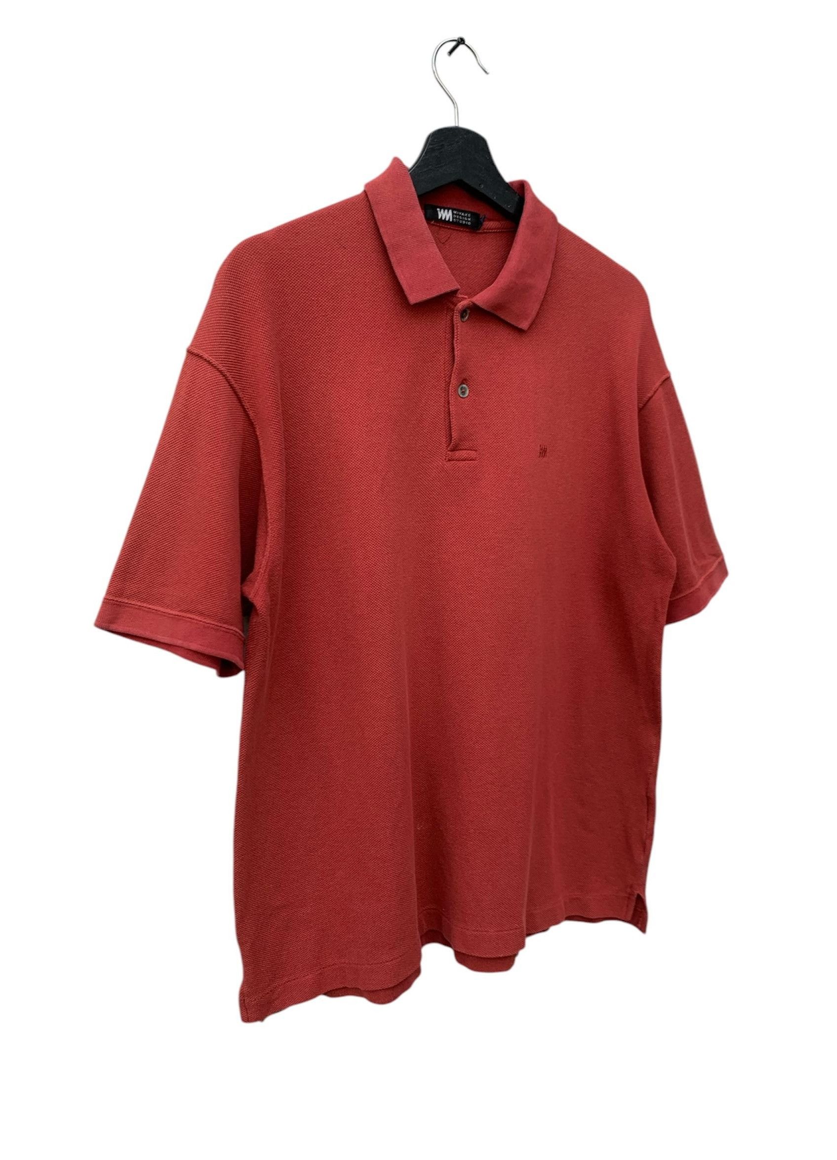 Issey Miyake Vintage Issey Miyaki Polo Tee Size US L / EU 52-54 / 3 - 4 Thumbnail