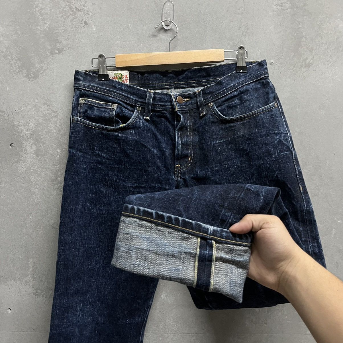 Naked & Famous Naked & Famous x Dragon Ball Z “Vegeta” Selvedge Denim Rare Size US 34 / EU 50 - 5 Thumbnail