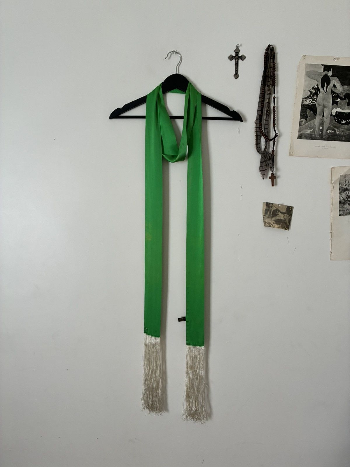 Dior Dior Homme AW05 Fringe Scarf Size ONE SIZE - 1 Thumbnail