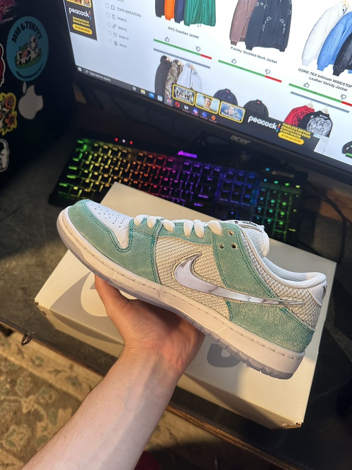 Nike NIKE SB DUNK LOW APRIL SKATEBOARDS Size US 7.5 / EU 40-41 - 8 Thumbnail