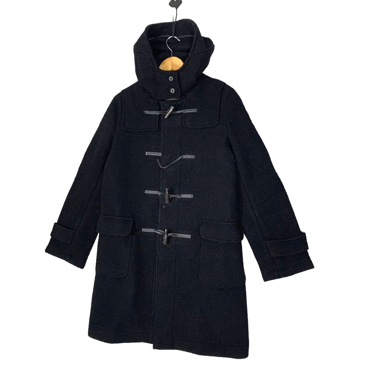 Mackintosh Vintage Mackintosh Wool Duffle Hoodie Coat Size 38 Size S / US 4 / IT 40 - 4 Thumbnail