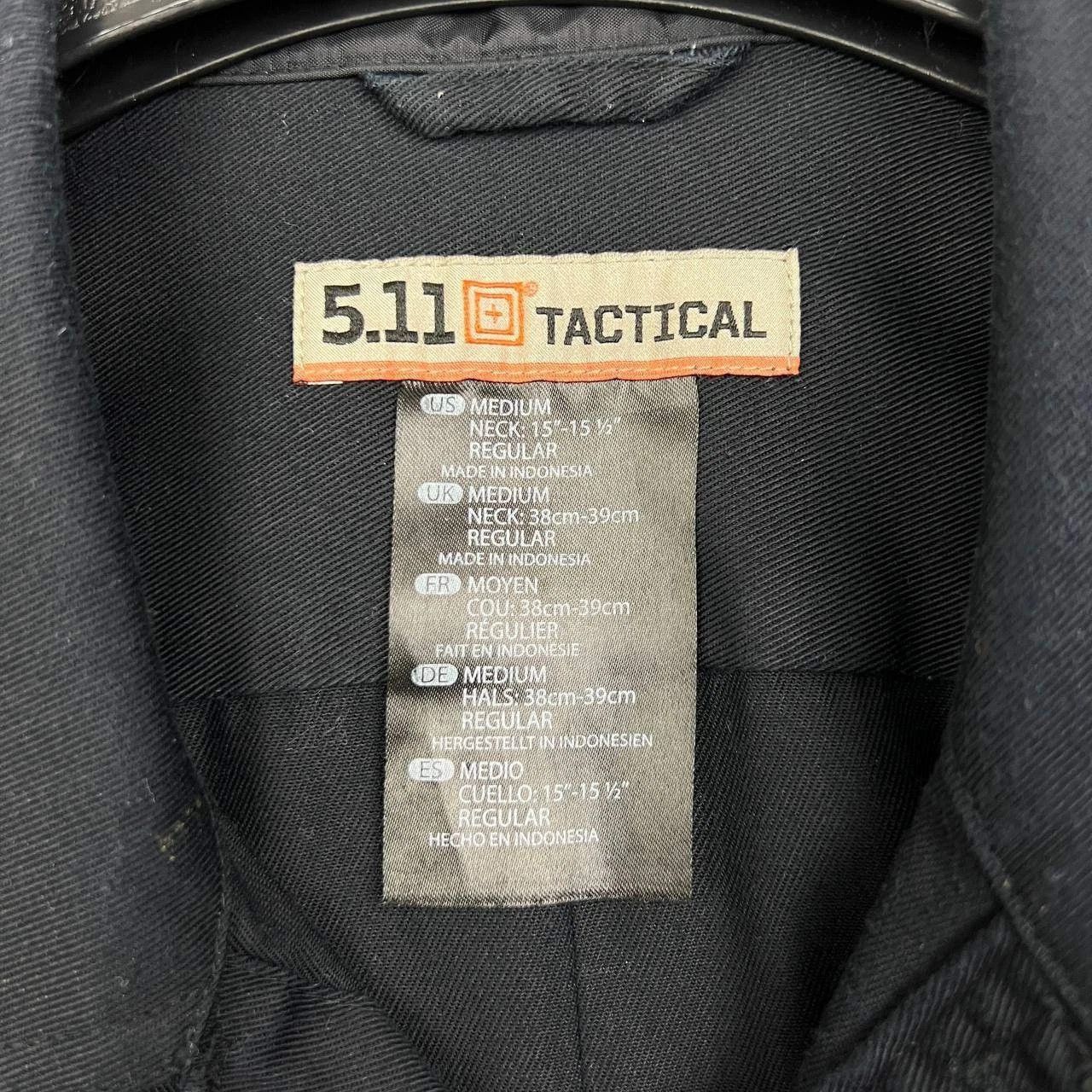 5.11 Tactical 5.11 Button Up Shirt Men Medium Black Collared M Size US M / EU 48-50 / 2 - 3 Thumbnail