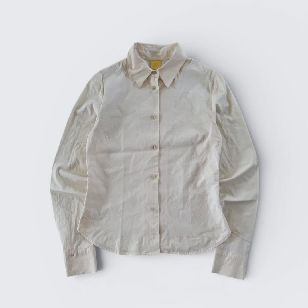 Mandarina Duck Mandarina Duck Button Down Long Sleeve Shirt Size S / US 4 / IT 40 - 1 Thumbnail