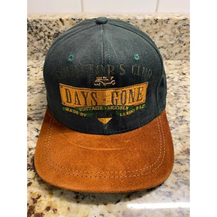 Vintage Vintage Collectors Club Days Gone Suede Brim Snapback Hat O1 ...