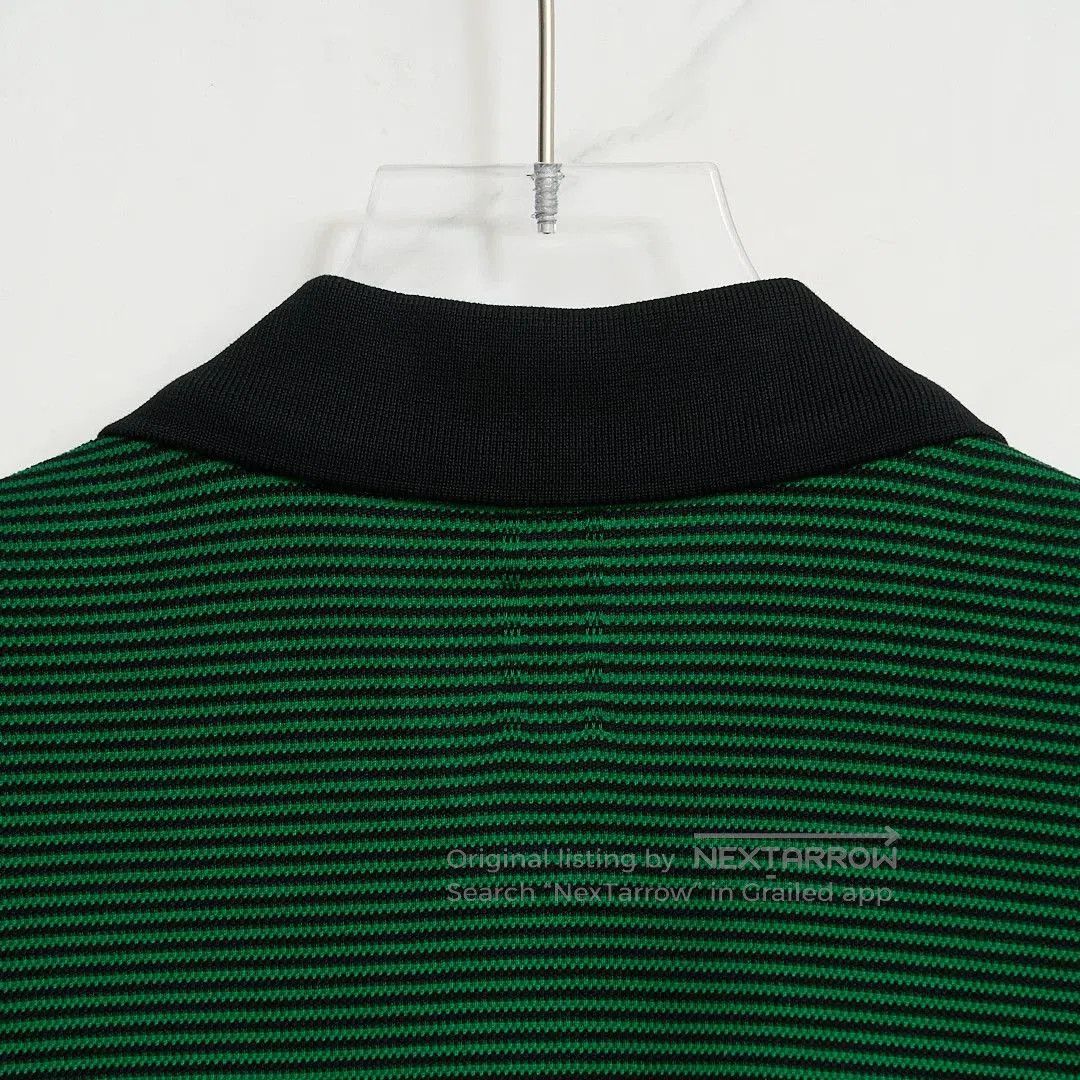 Saint Laurent Paris Saint Laurent Men's Embroidered Stripe Polo. Size US M / EU 48-50 / 2 - 6 Thumbnail