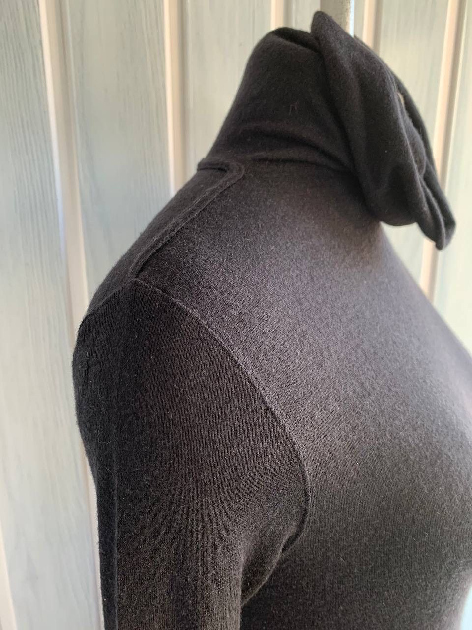 Rick Owens Rick Owens Lilies Black Angora Wool Blend Turtleneck Dress Size M / US 6-8 / IT 42-44 - 10 Thumbnail