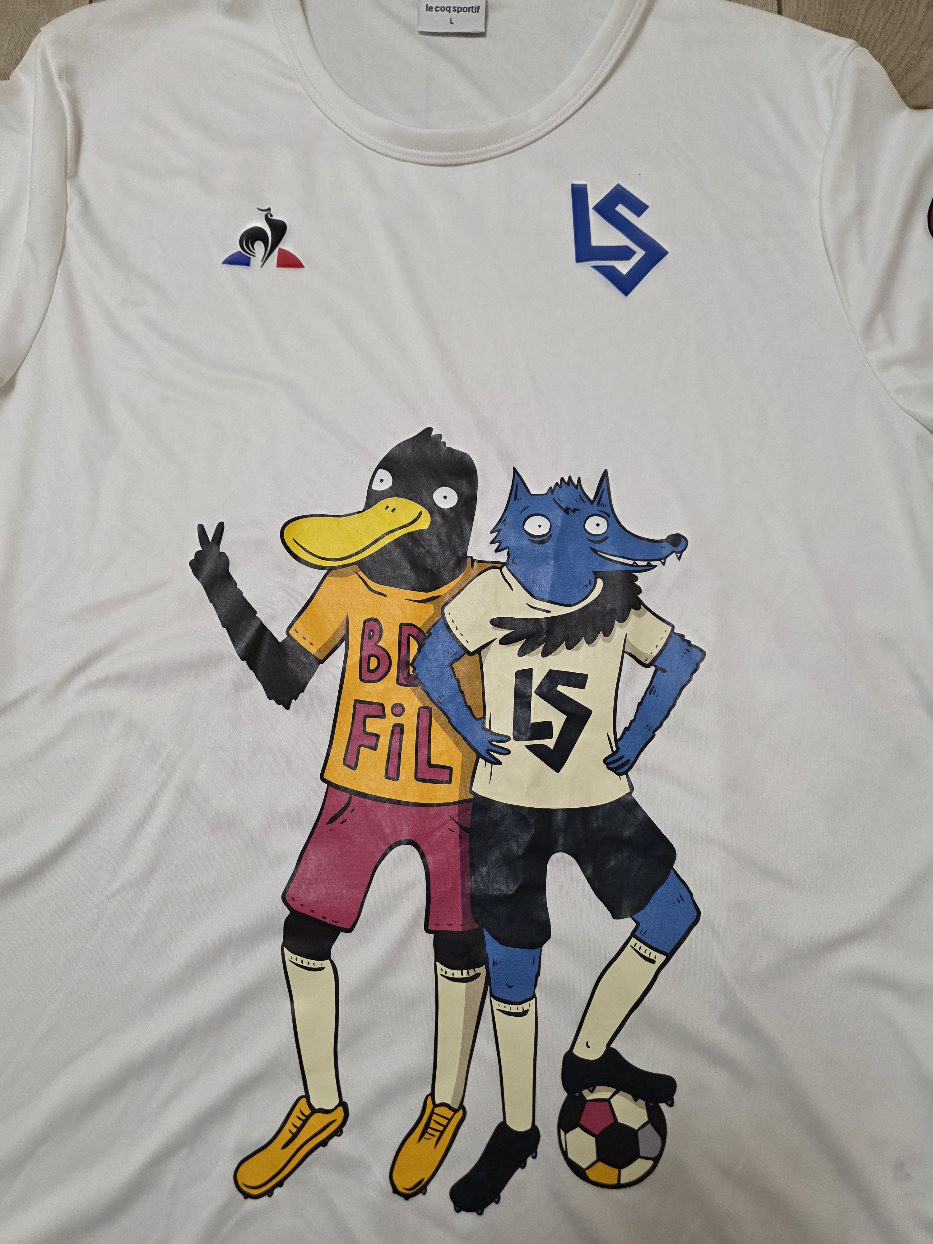 Le Coq Sportif LAUSANNE-SPORT 2023 THIRD FOOTBALL SHIRT SOCCER JERSEY Size US L / EU 52-54 / 3 - 3 Thumbnail