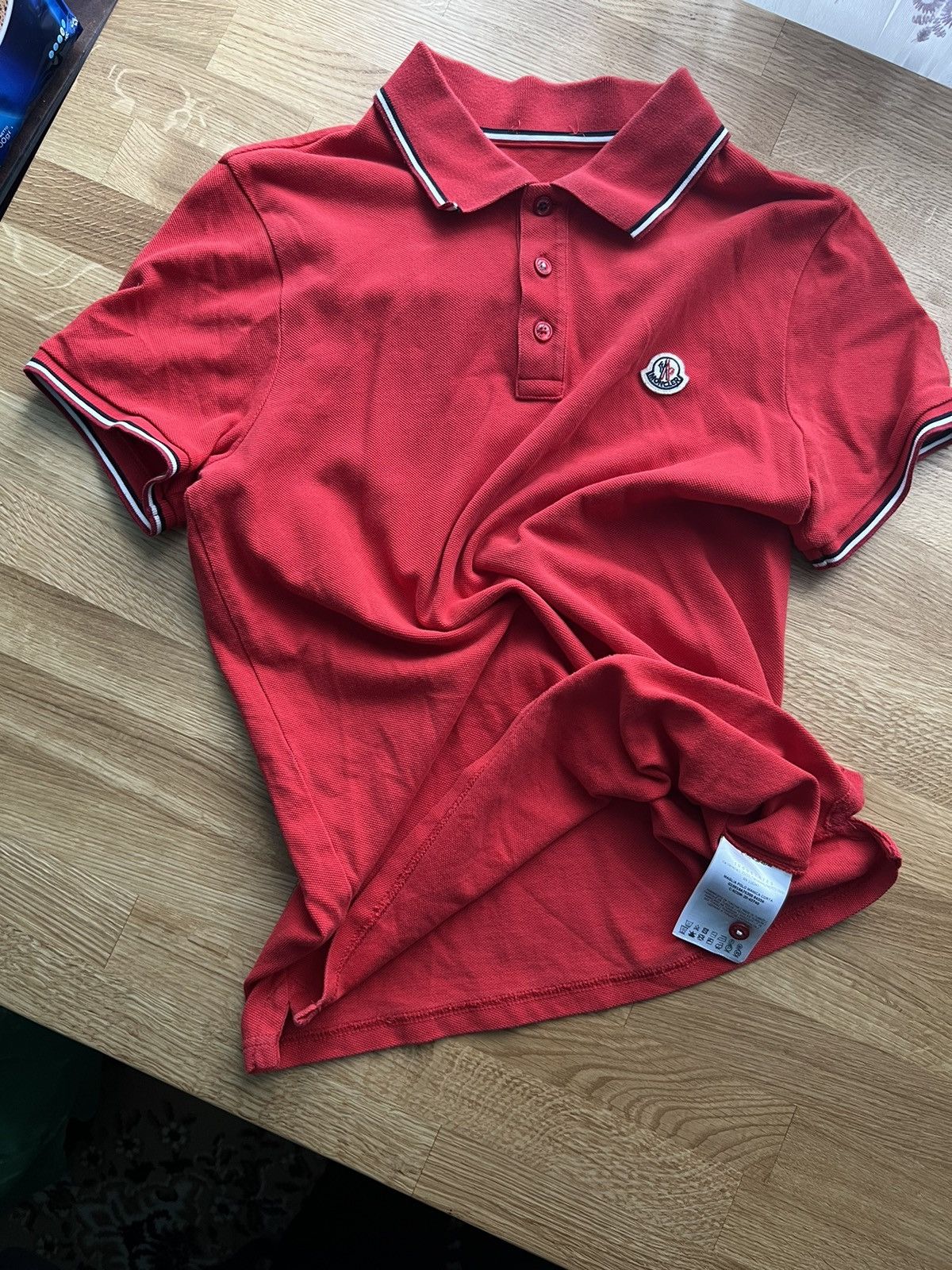 Moncler Moncler Polo Logo T Shirt Size US S / EU 44-46 / 1 - 3 Thumbnail