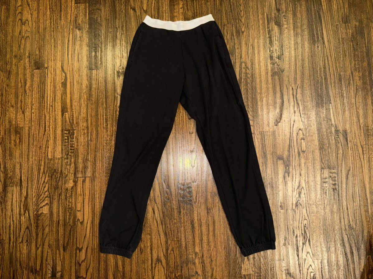 Calvin Klein × Kith × Ronnie Fieg Kith For Calvin Klein Black Sweatpants Size XS Size US 30 / EU 46 - 1 Thumbnail