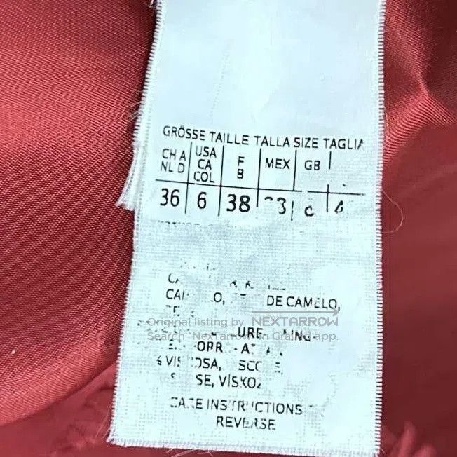 Max Mara Max Mara Red Coat Jacket Size S / US 4 / IT 40 - 4 Thumbnail