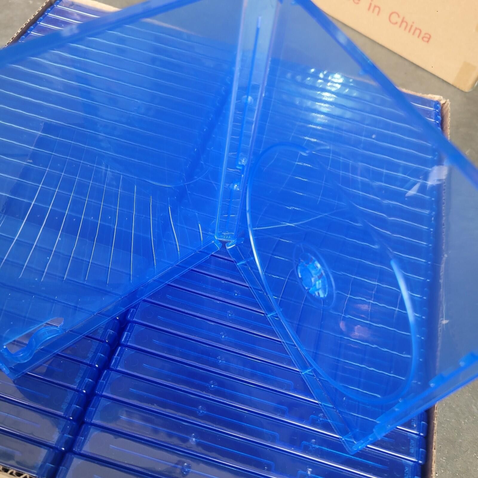 The Unbranded Brand Lot of 50 PS4 / PS5 Game Case Replacement Clear Blue Size ONE SIZE - 3 Thumbnail