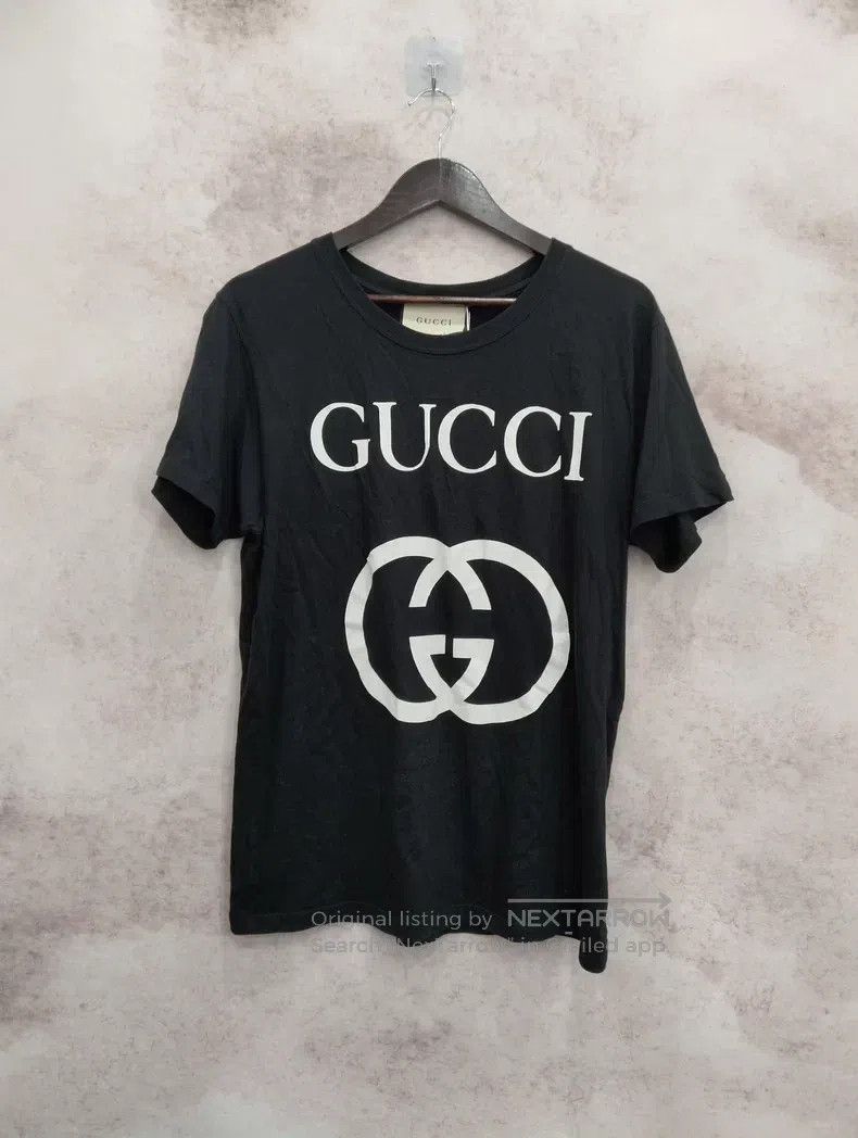 Gucci Gucci Black T-shirt Size US S / EU 44-46 / 1 - 1 Thumbnail