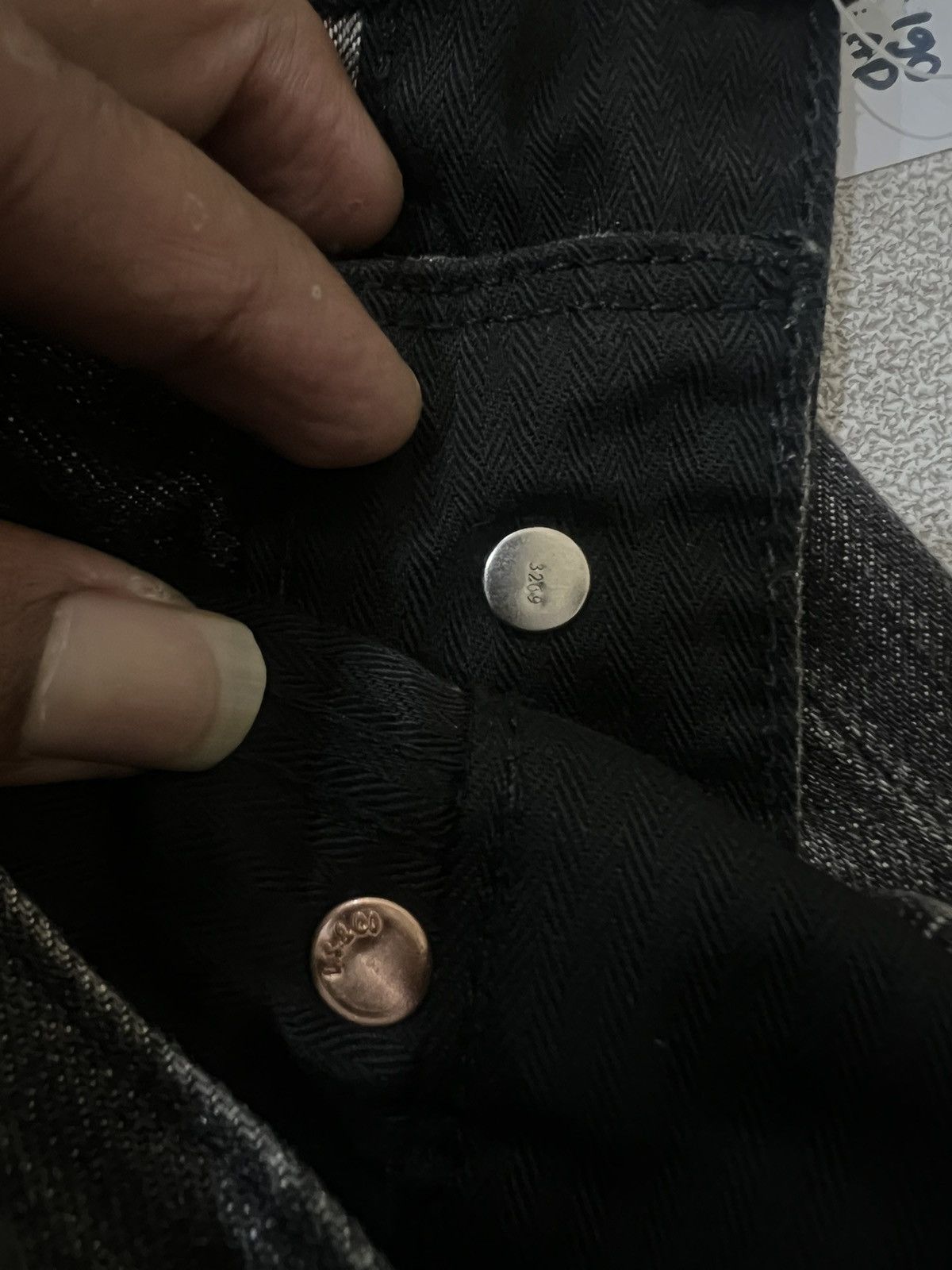 Number (N)ine 2000s Levis Cdg Helmut Studded Wash Jeans y2k Lgb Ifsix Size US 32 / EU 48 - 7 Thumbnail