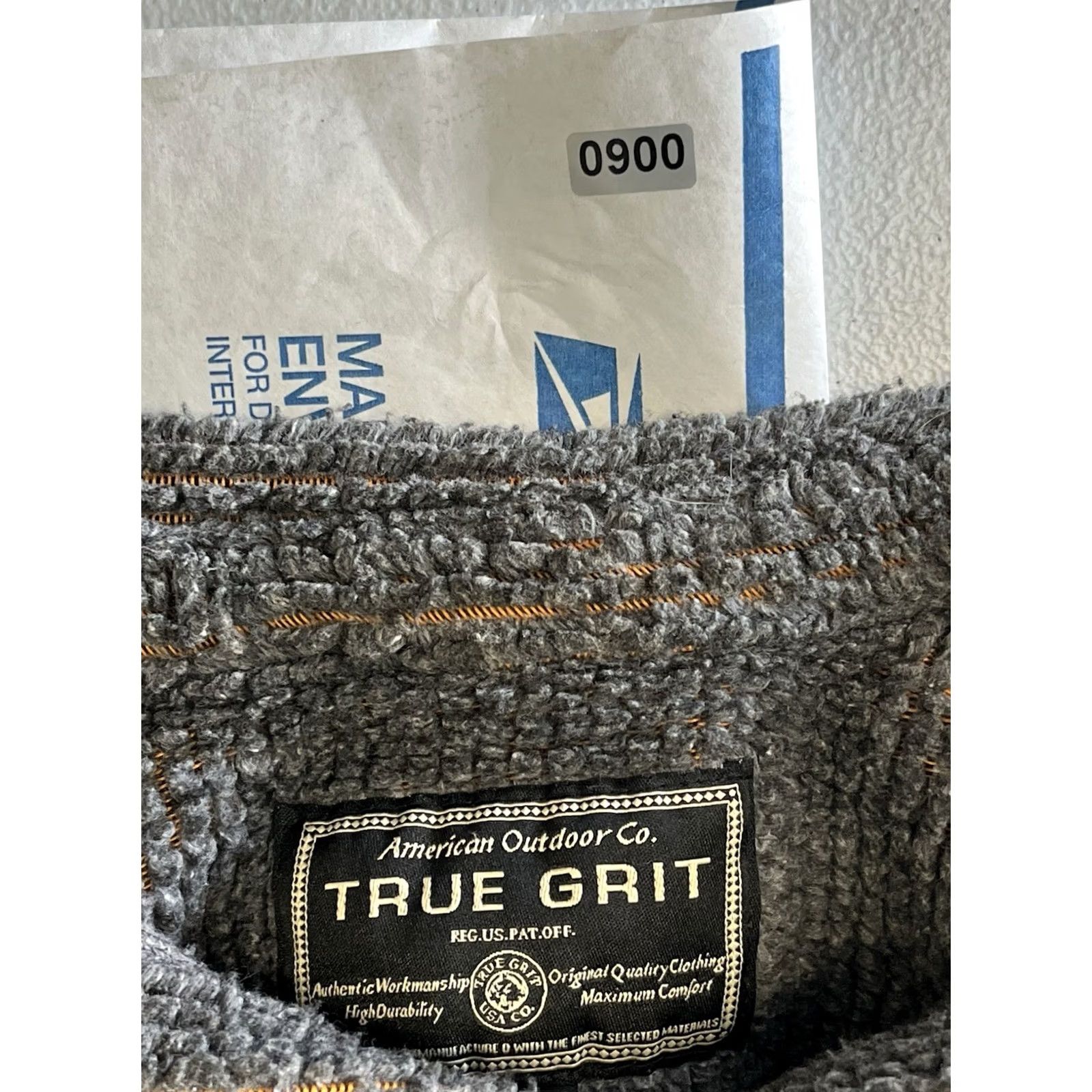 Vintage True Grit Sweater Button up Gray Size L Made In USA Size US L / EU 52-54 / 3 - 8 Thumbnail