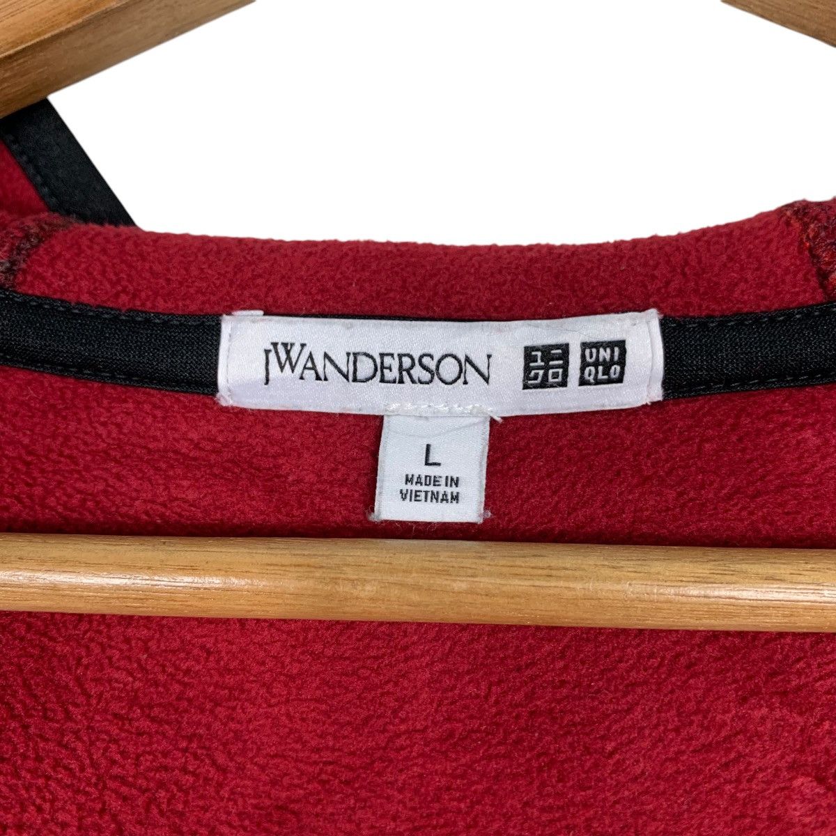 JW Anderson JW ANDERSON Red Tartan Hooded Fleece Jacket #2333-C104 Size US L / EU 52-54 / 3 - 17 Thumbnail