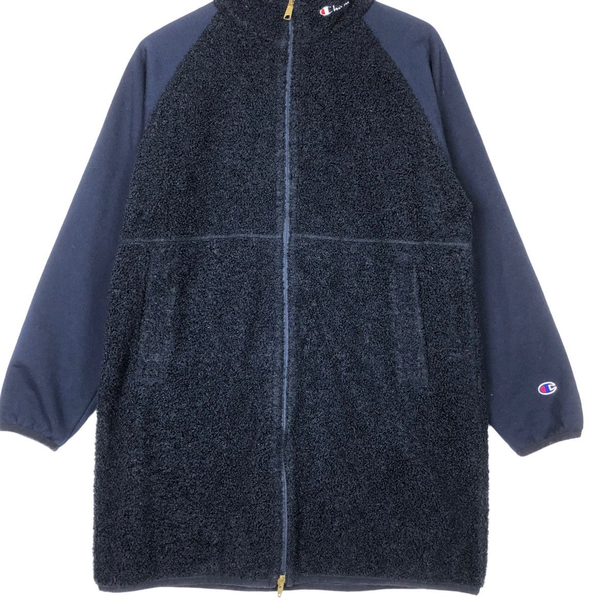 Japanese Brand 💥90’s Vintage Fleece Jacket Champion Size US L / EU 52-54 / 3 - 6 Thumbnail