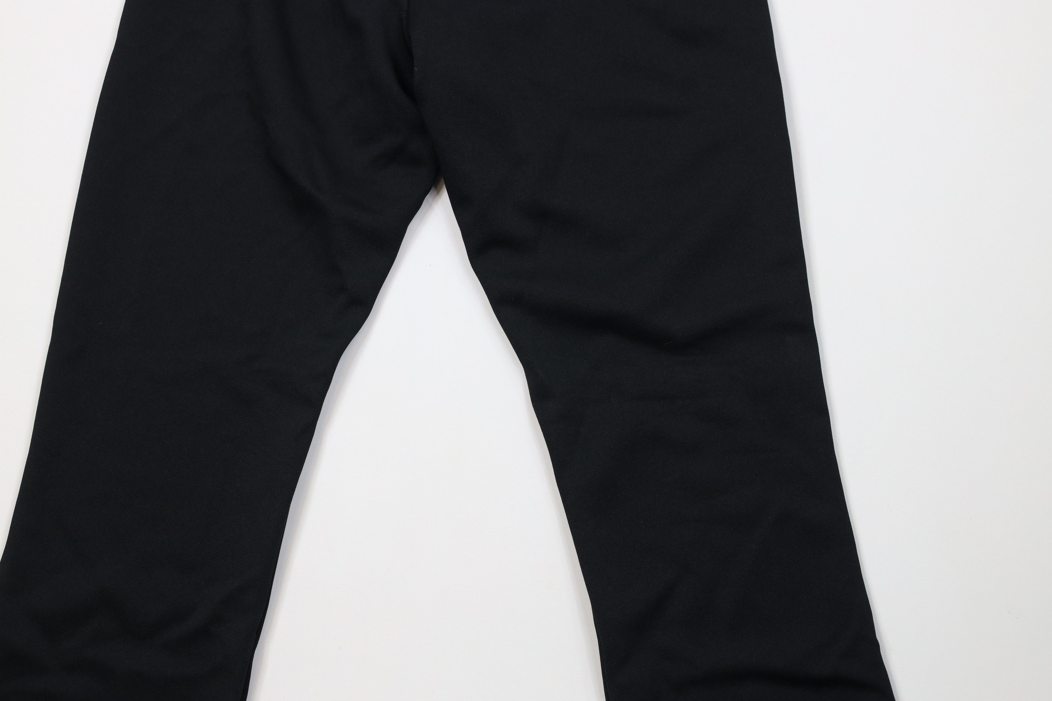 Vintage Deadstock Vintage 90s Streetwear Sweatpants Black USA Size 23" - 10 Thumbnail
