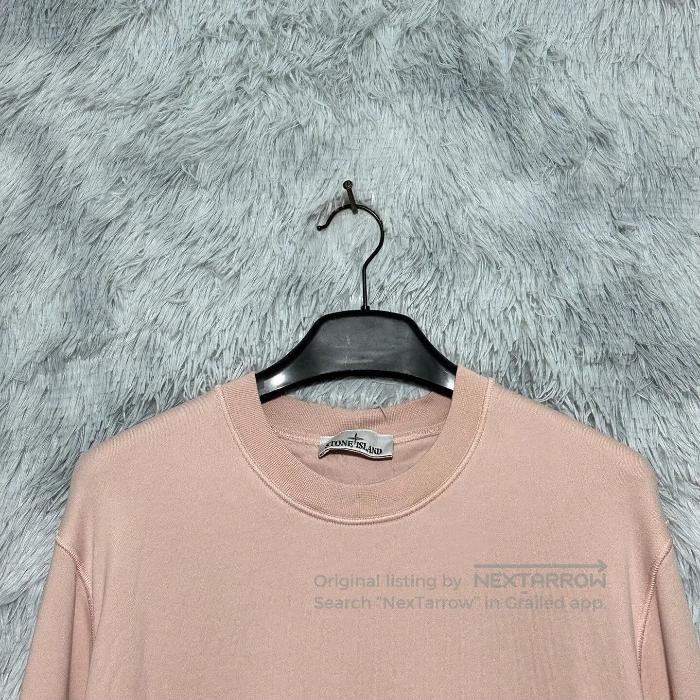 Stone Island pink stone island crewneck sweatshirt XXL. Size US XXL / EU 58 / 5 - 3 Thumbnail