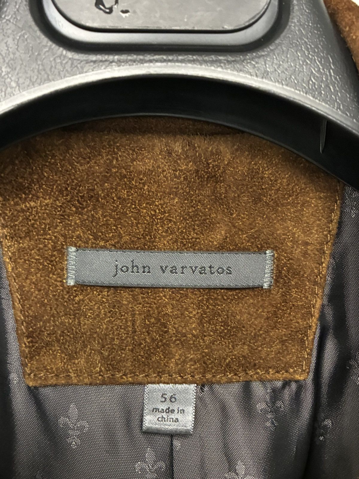John Varvatos Hook And Bar Hairy Suede Jacket EU 56 US 46 Size US XL / EU 56 / 4 - 7 Thumbnail