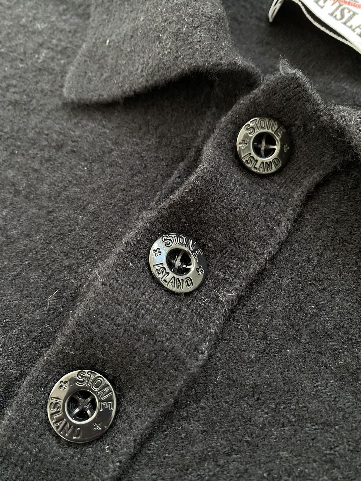 Stone Island Rare Stone Island Junior 1/3 Button Nylon Wool Sweaters Y2K Size US XXS / EU 40 - 8 Thumbnail