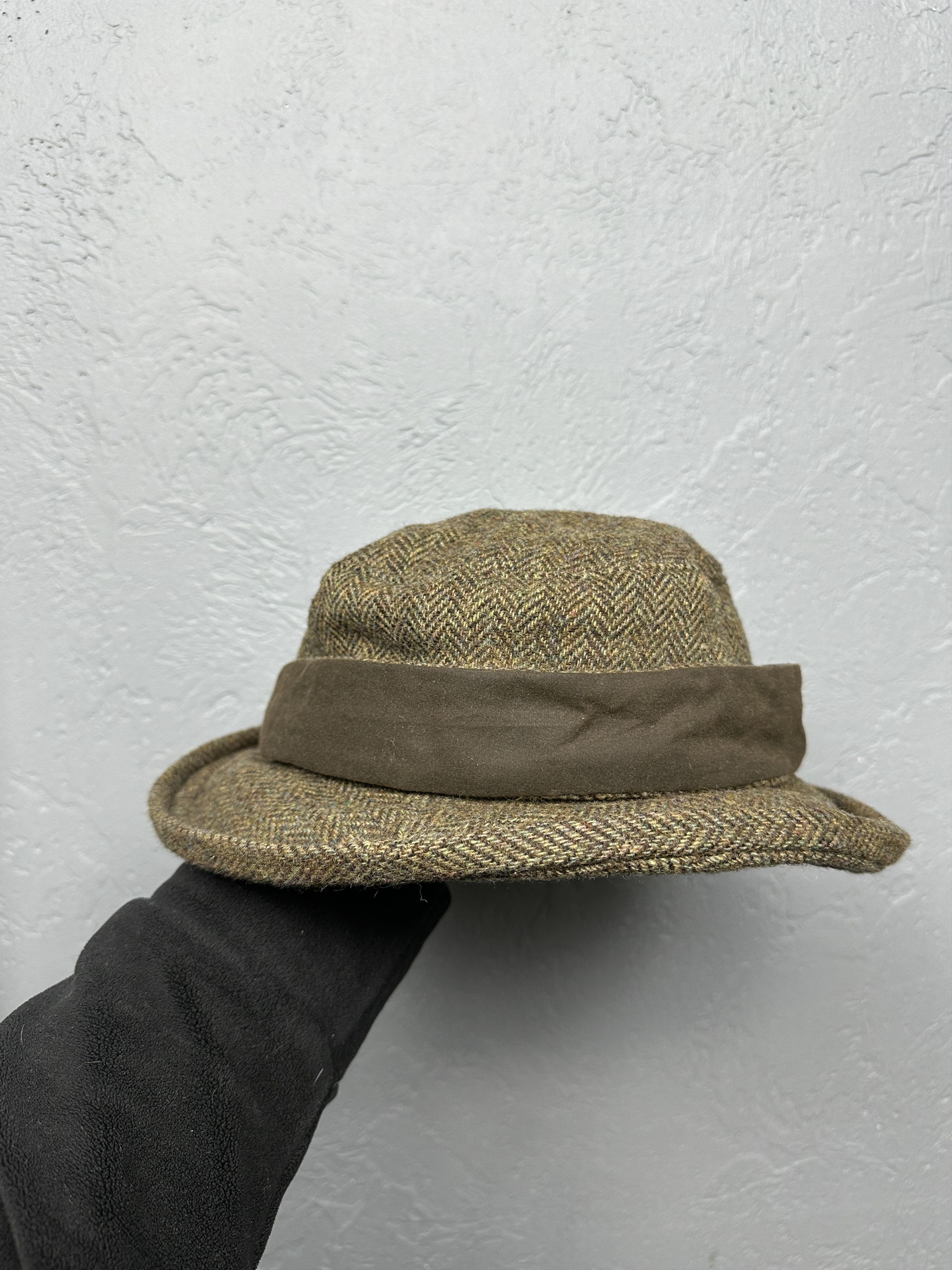 Barbour Barbour Vintage Mens Wool Bucket Hat Cap Size ONE SIZE - 3 Thumbnail