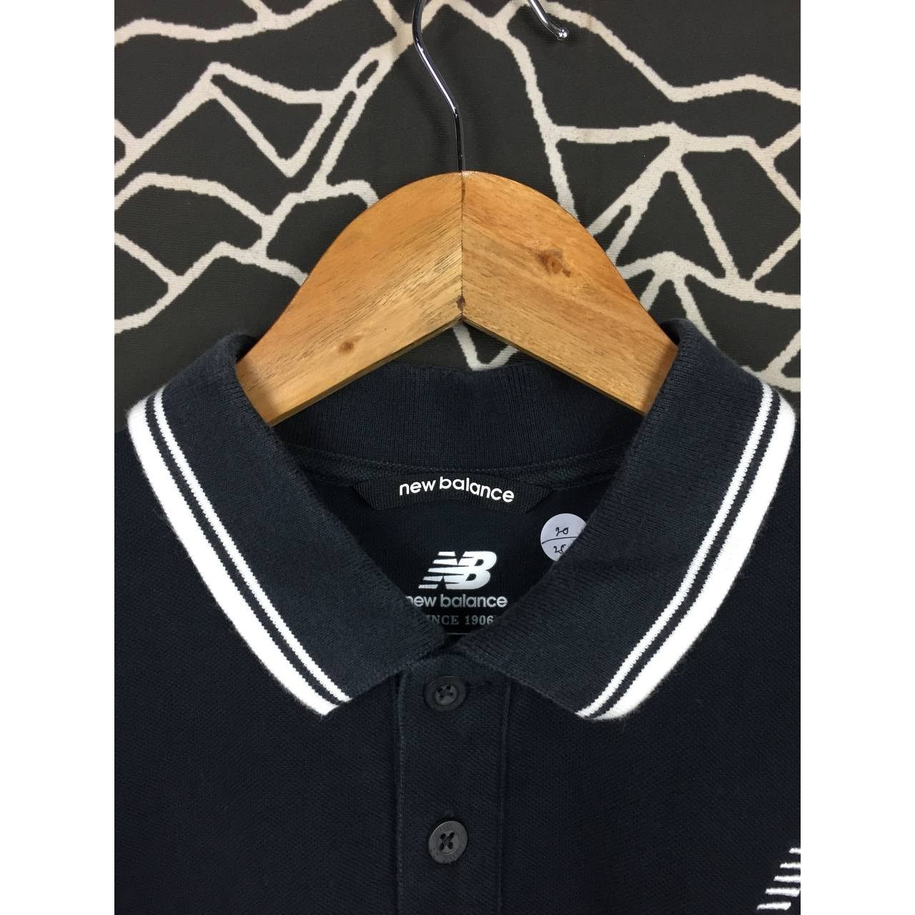 New Balance × Vintage New Balance Embroidered Logo Casual Essentials Polo Tee Size US M / EU 48-50 / 2 - 4 Thumbnail