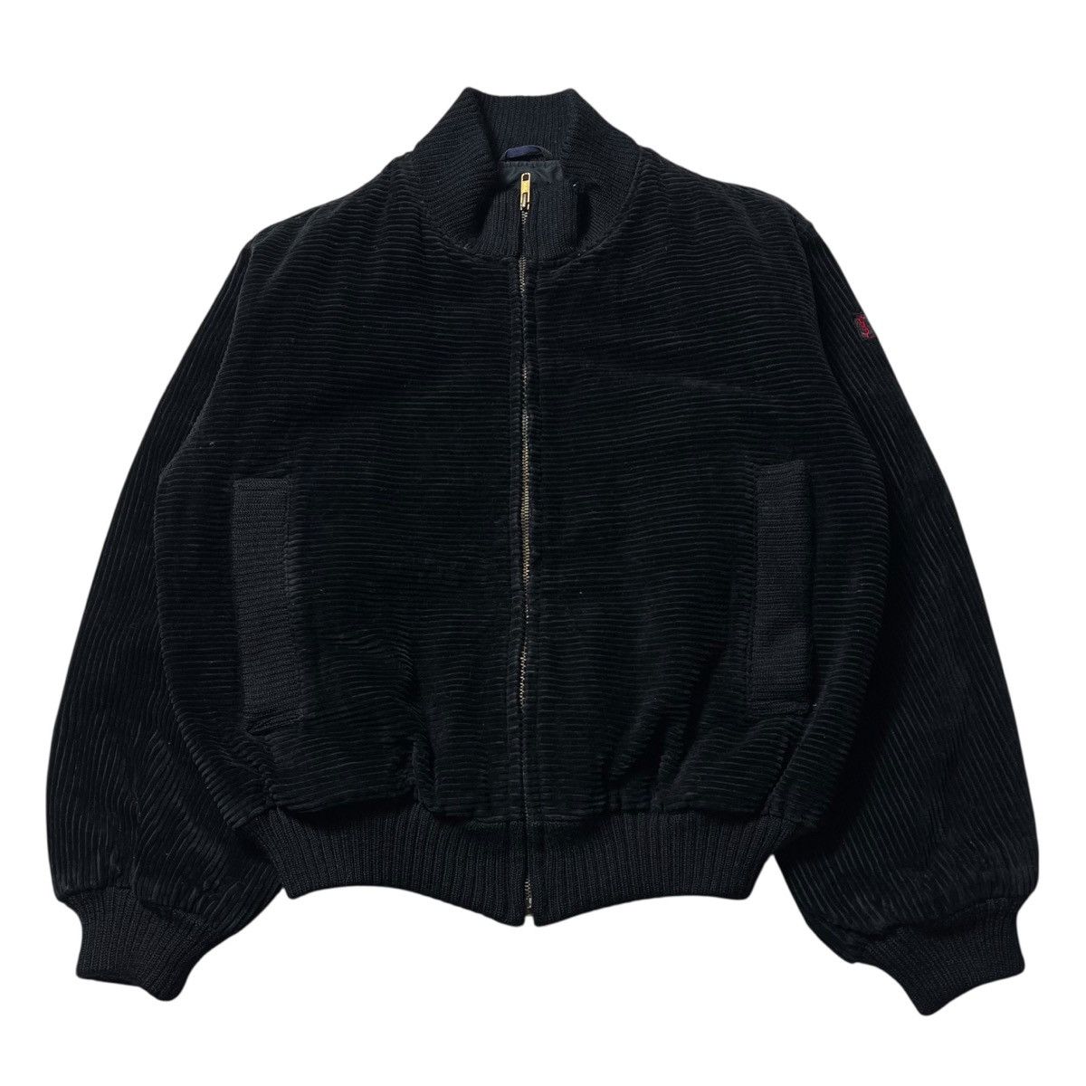 Vintage Yves Saint Laurent Corduroy Cropped Boxy Jacket