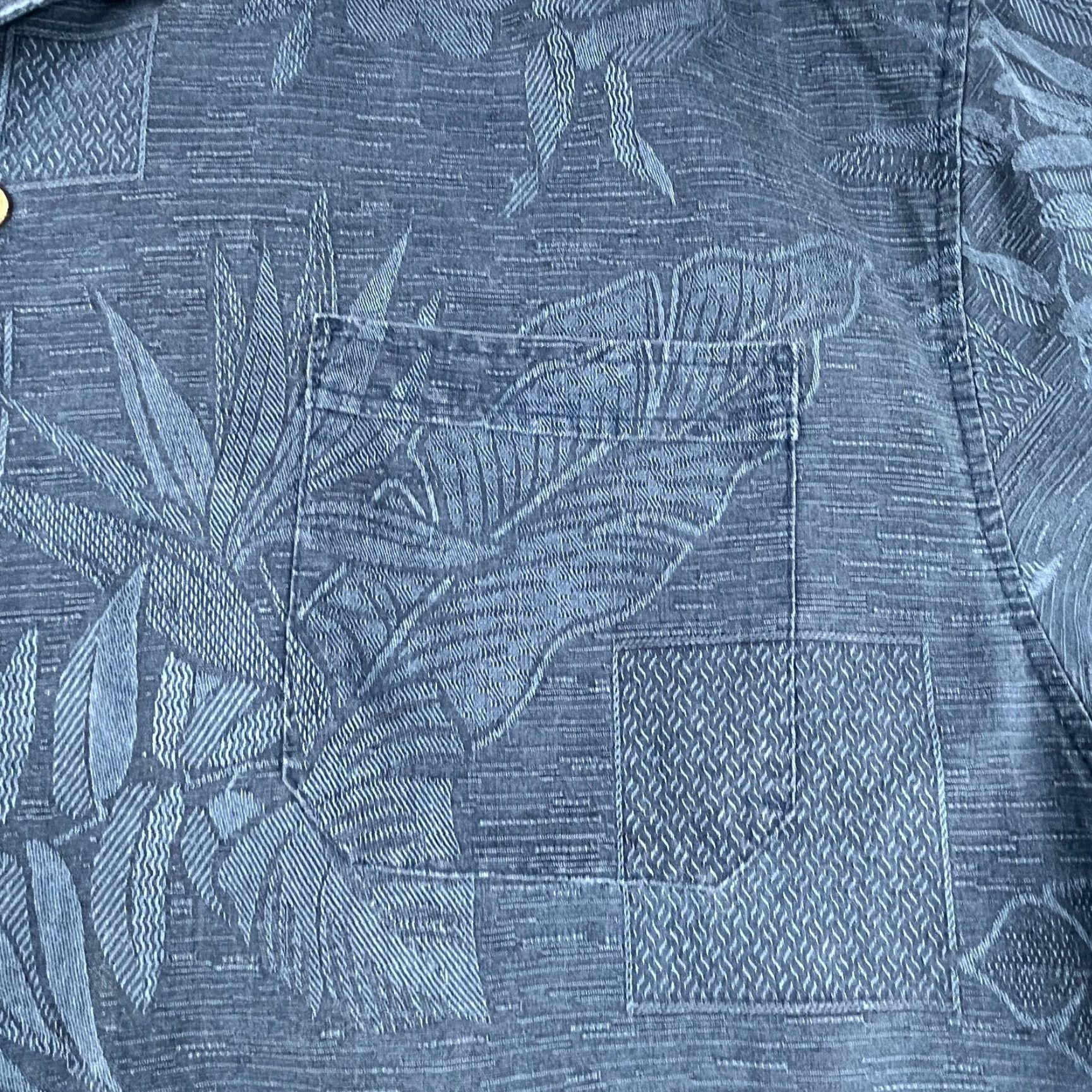 Vintage Jamaica Jaxx Silk Tropical Shirt XL Mens Short Sleeve Button-Up Pocket Blue Floral Casual Size US XL / EU 56 / 4 - 3 Thumbnail