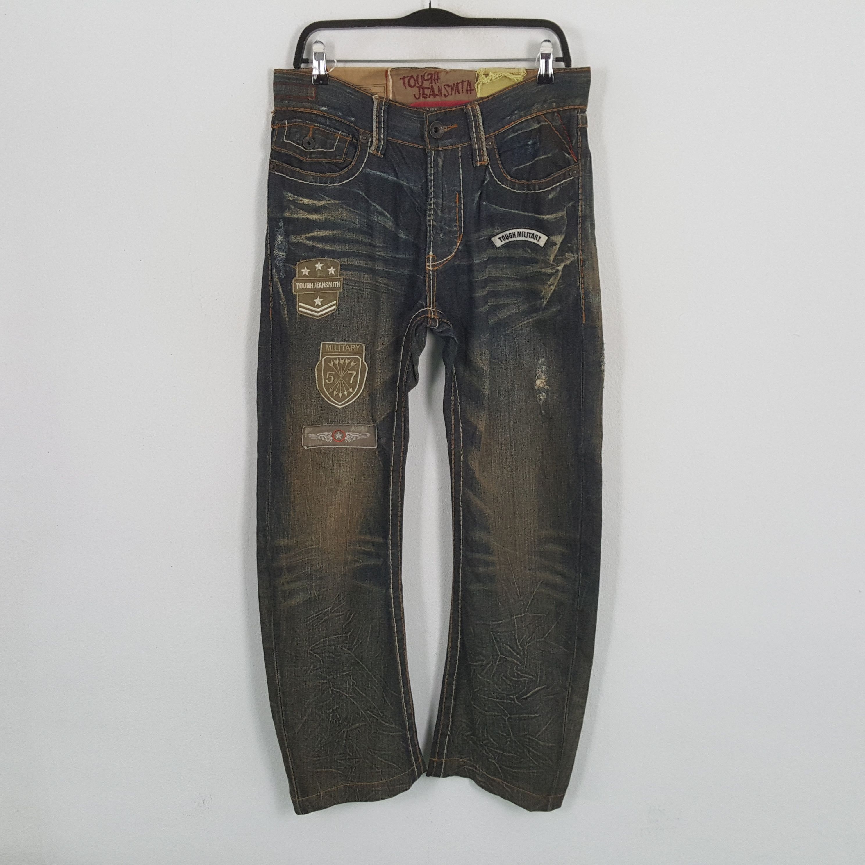 Vintage TOUGH JEANSMITH Streetwear Style Jeans Size US 31 - 1 Thumbnail