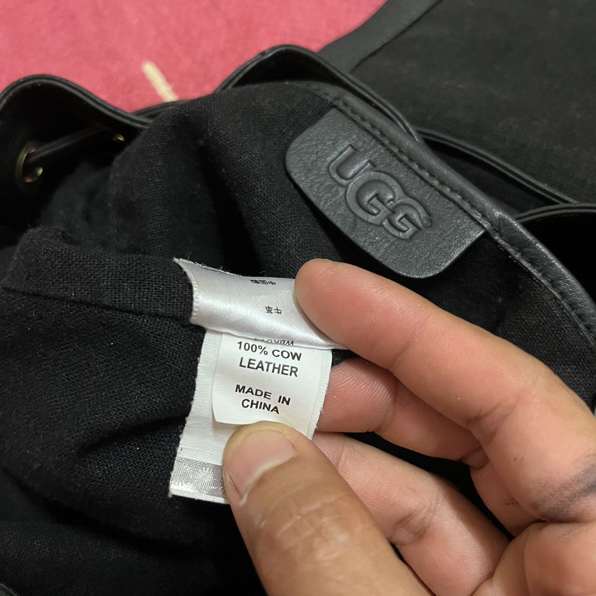 Ugg × Vintage Authentic UGG Leather Backpack Size ONE SIZE - 9 Thumbnail