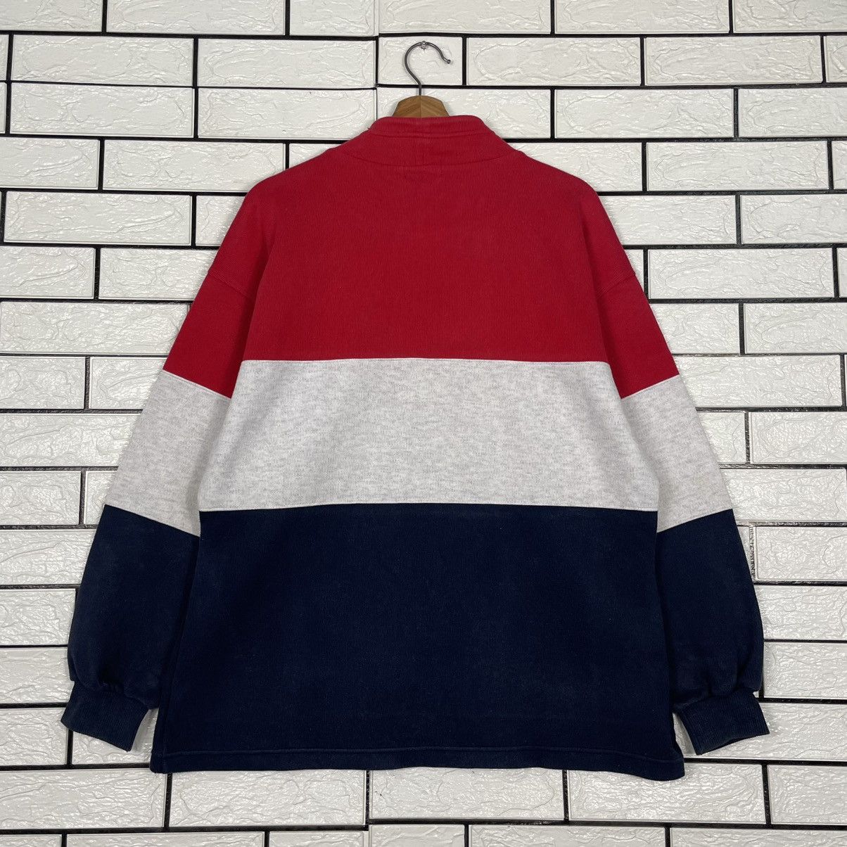 Fred Perry Fred Perry Color Block Sweater Size US L / EU 52-54 / 3 - 7 Thumbnail