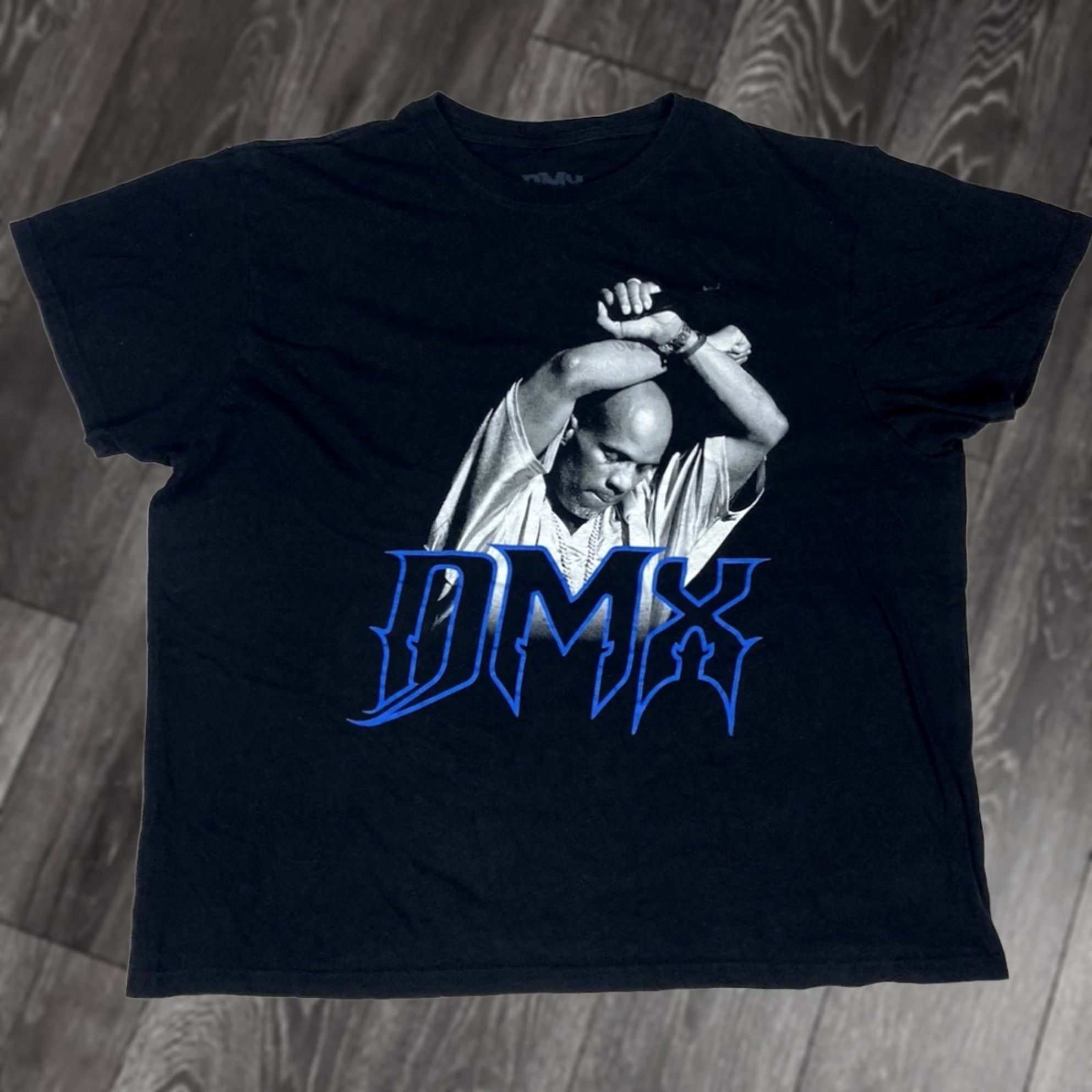Vintage DMX T-Shirt Women XL Black Short Sleeve Crew Neck Pullover Casual Hip Hop Music Size XL / US 12-14 / IT 48-50 - 1 Thumbnail