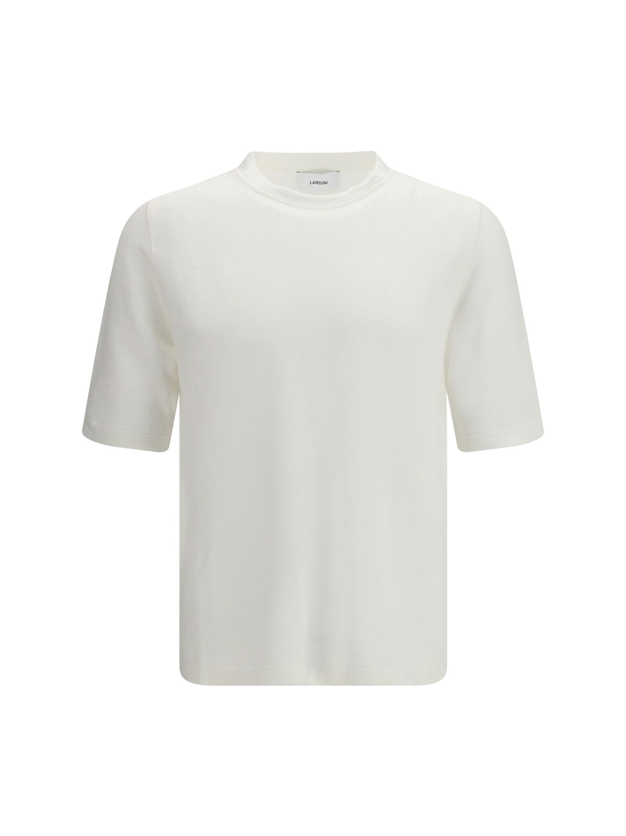 Lardini Linen and cotton knit T-shirt Size US S / EU 44-46 / 1 - 1 Thumbnail
