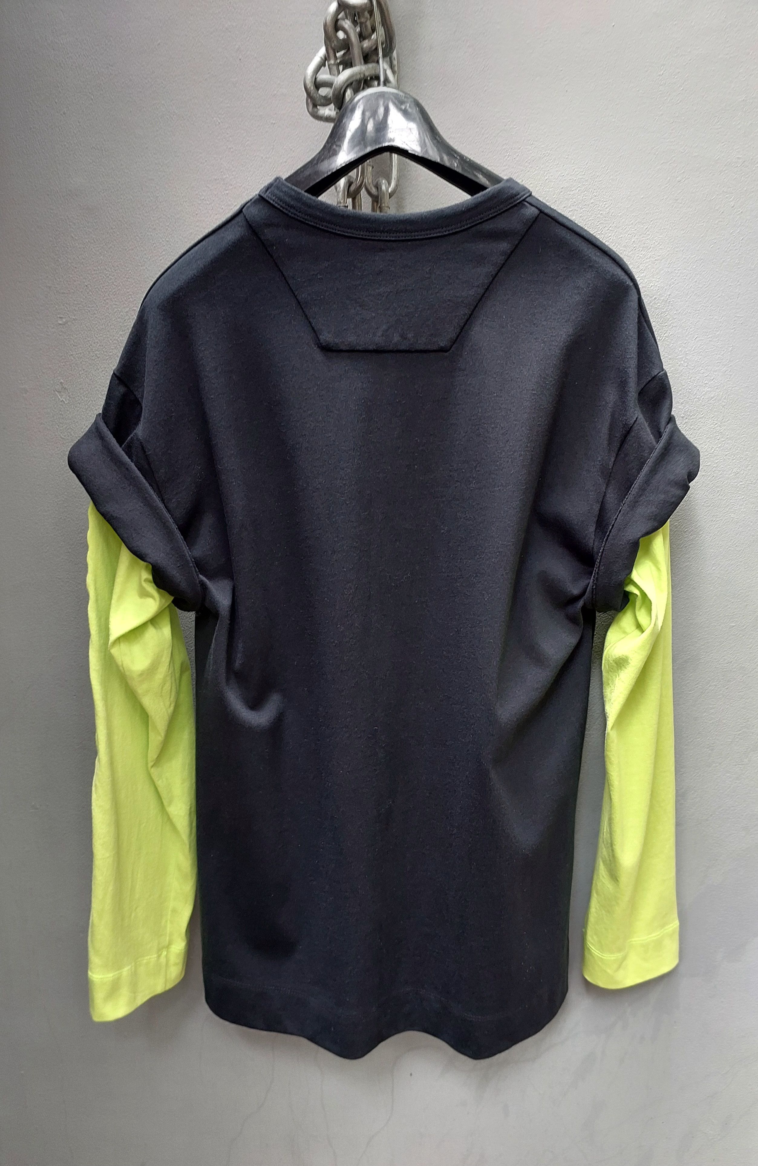 Juun.J Juun.J Shadow Conceals Double Sleeves Tshirt Size US M / EU 48-50 / 2 - 5 Thumbnail